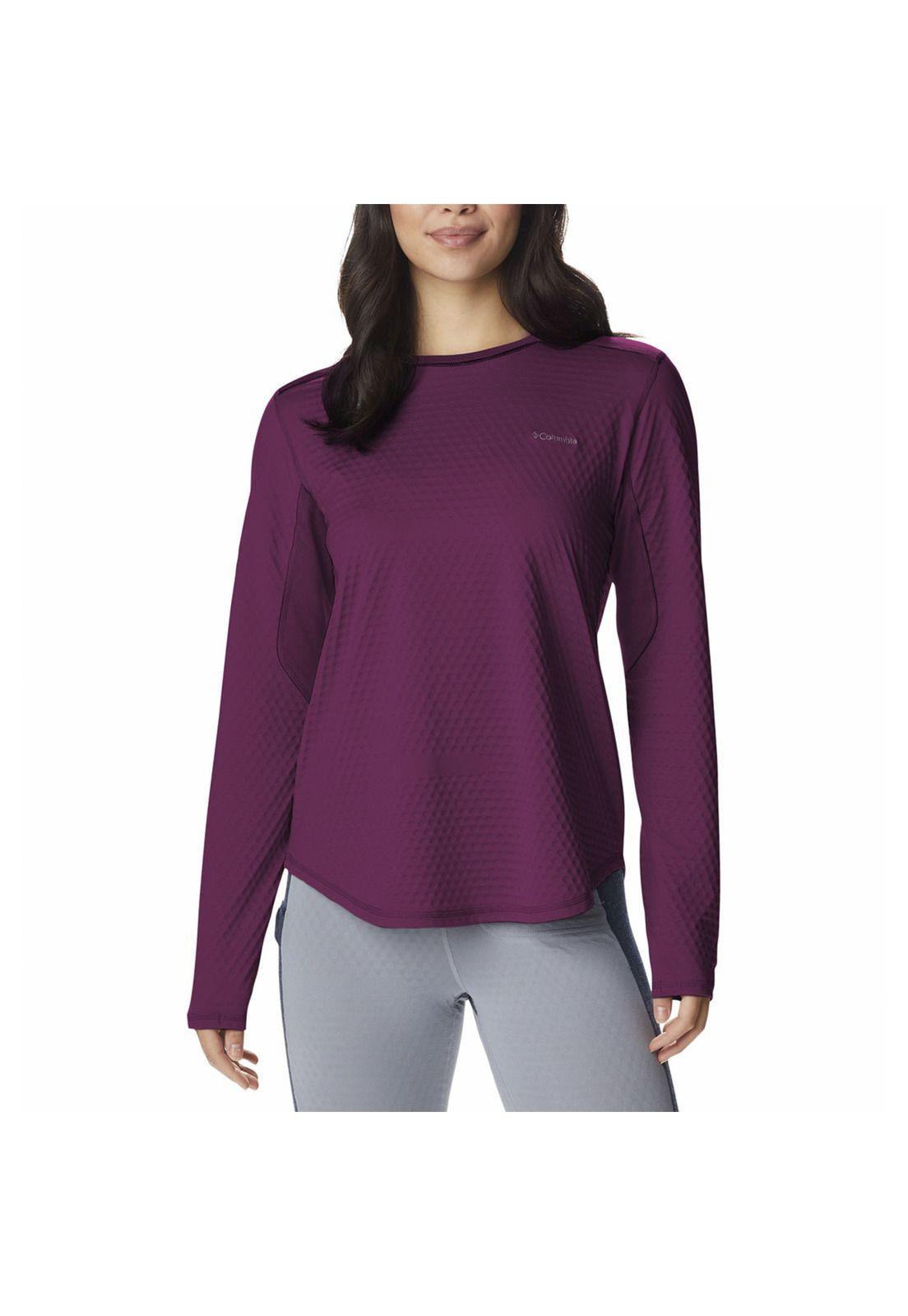 Polera M/L Mujer Bliss Ascent Ls Morado-0
