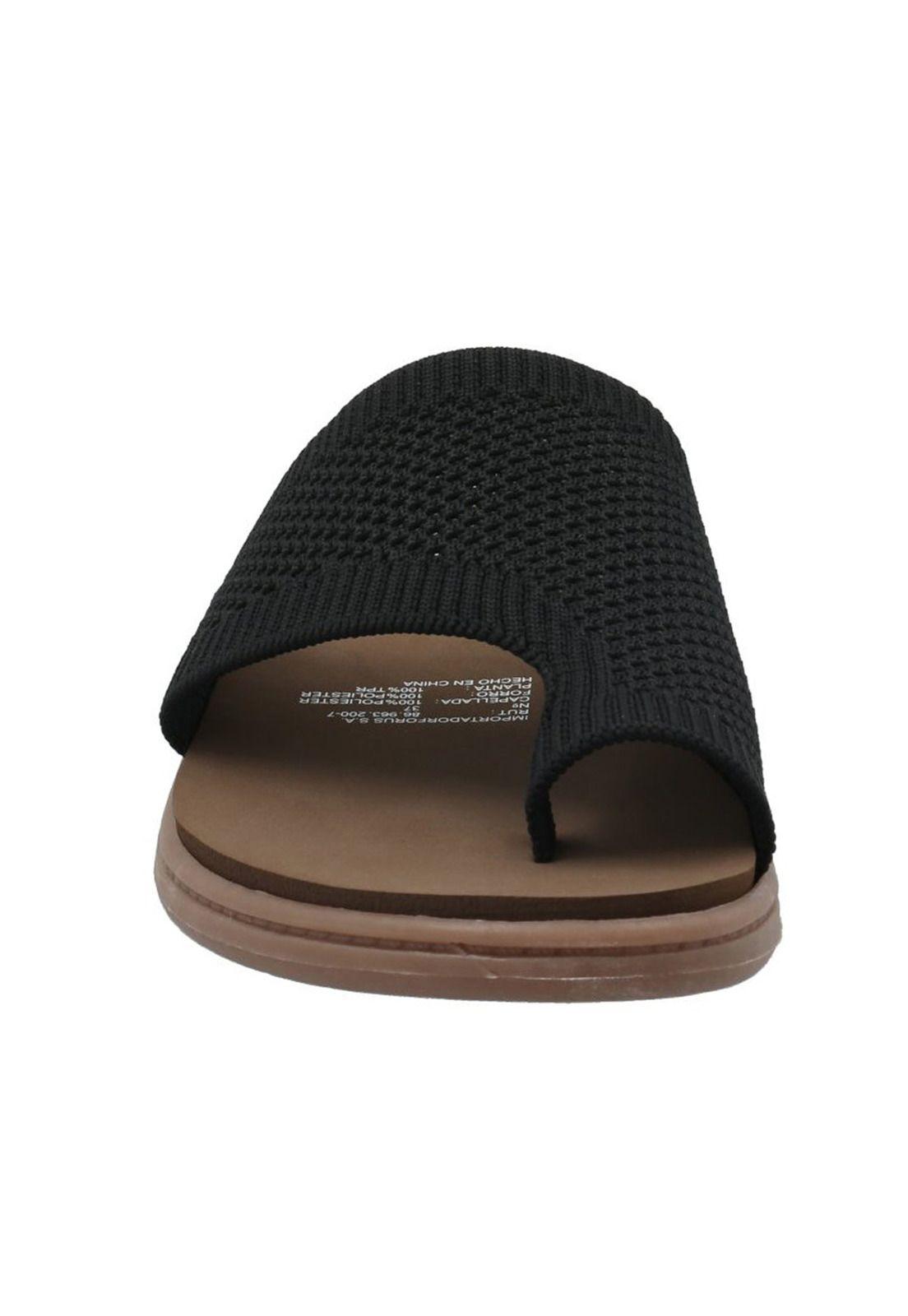 Sandalia Mujer Yonit Negro-3