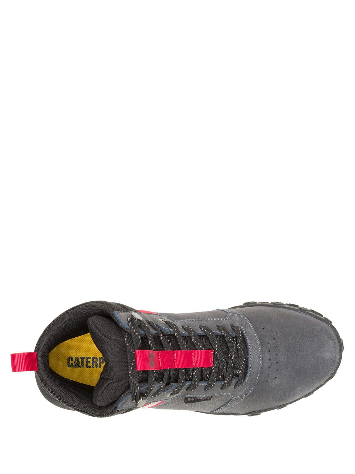 Zapatilla C/Caña Cuero Hombre Hex Ready Mid Wp Gris-6