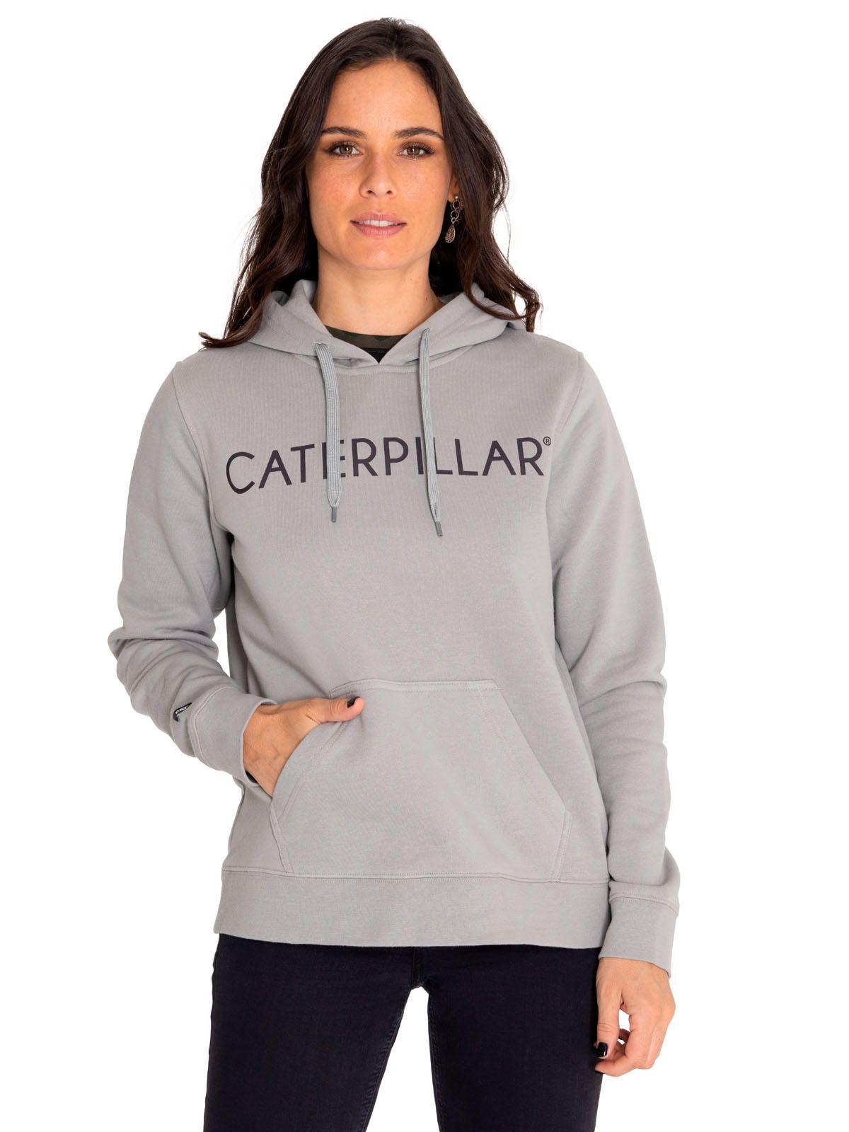 Polerón Mujer Fleece Pullover Hoodie Gris-0