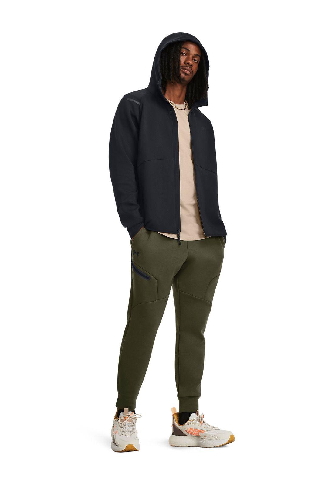 Polerón UA Unstoppable para hombre Negro-5