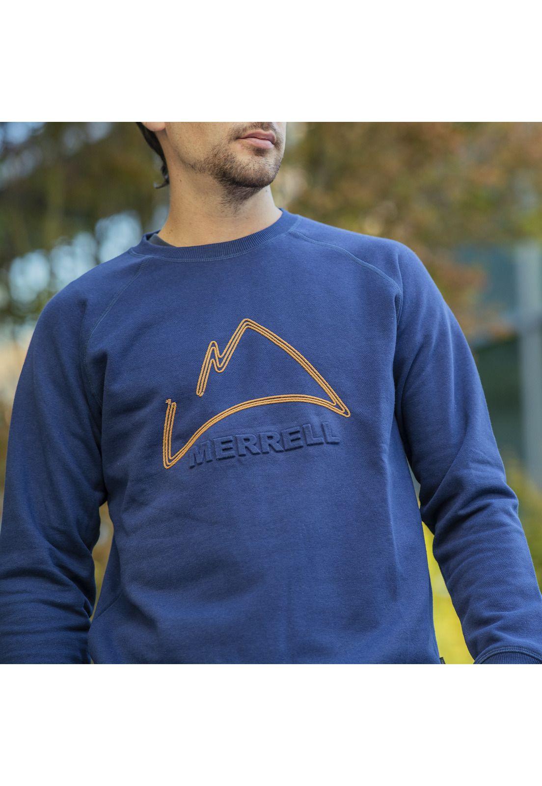 Polerón Hombre Artic Crew Azul-1