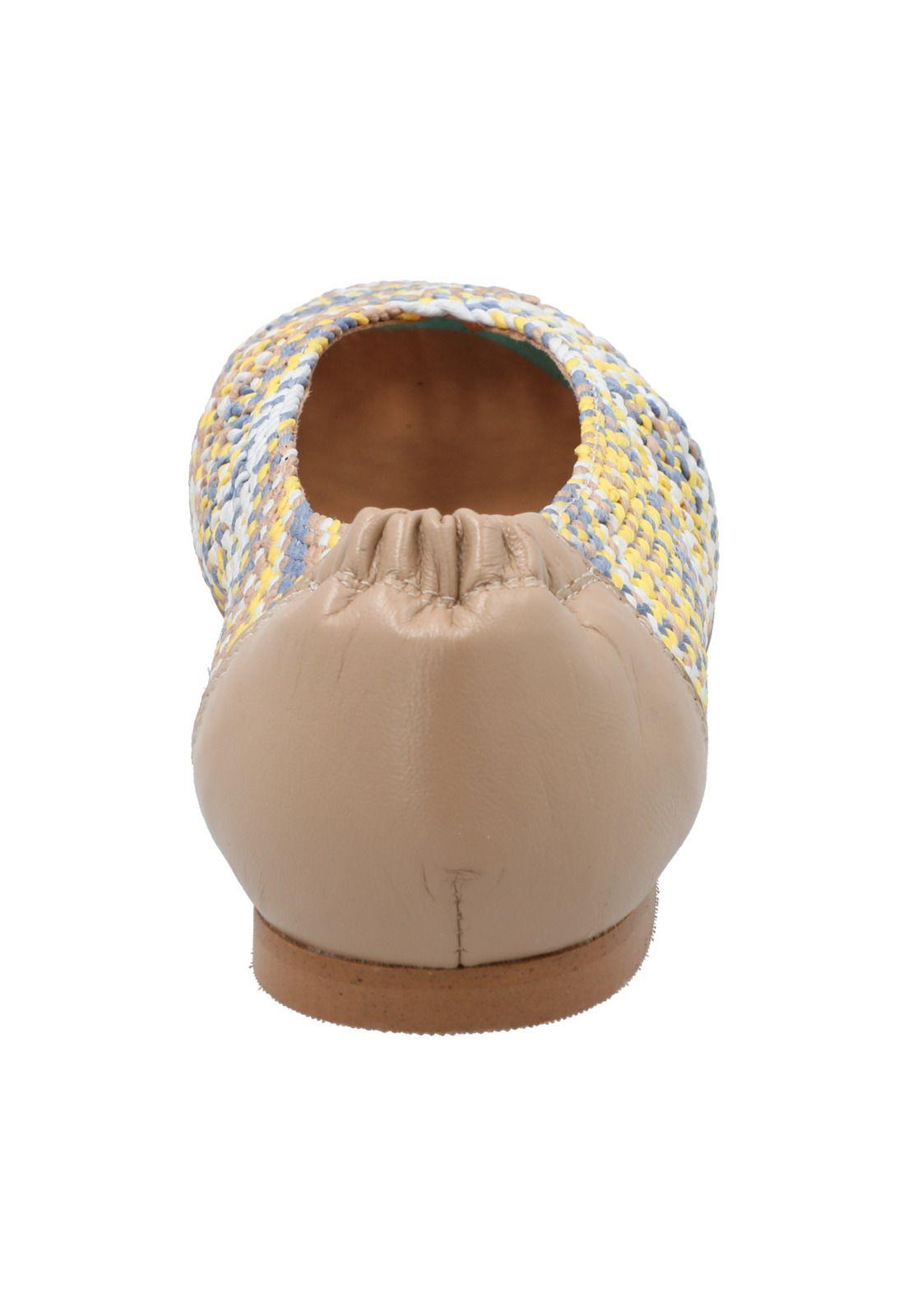 Zapato Rafia Mujer Freda Multicolor-6