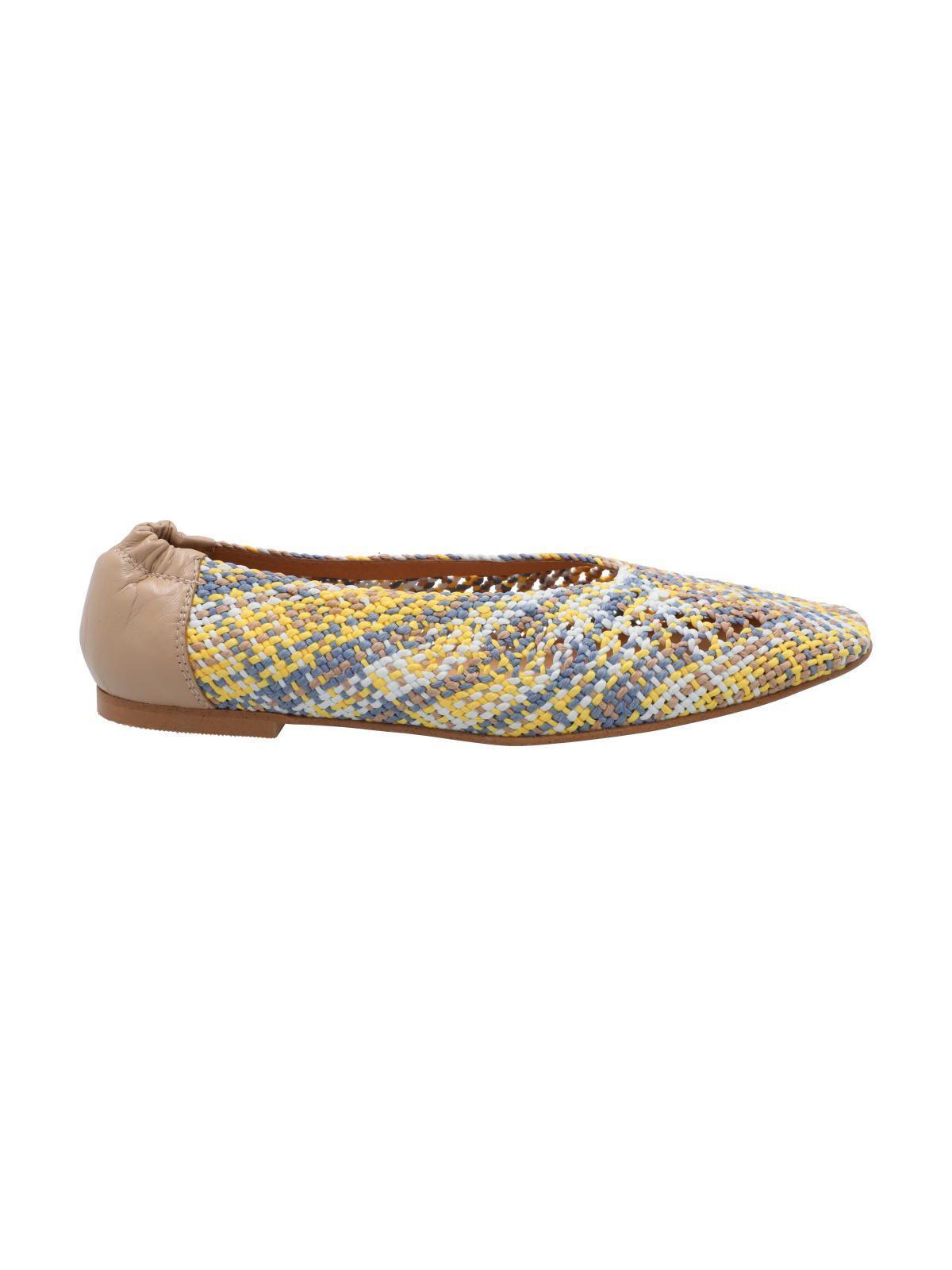 Zapato Rafia Mujer Freda Multicolor-0