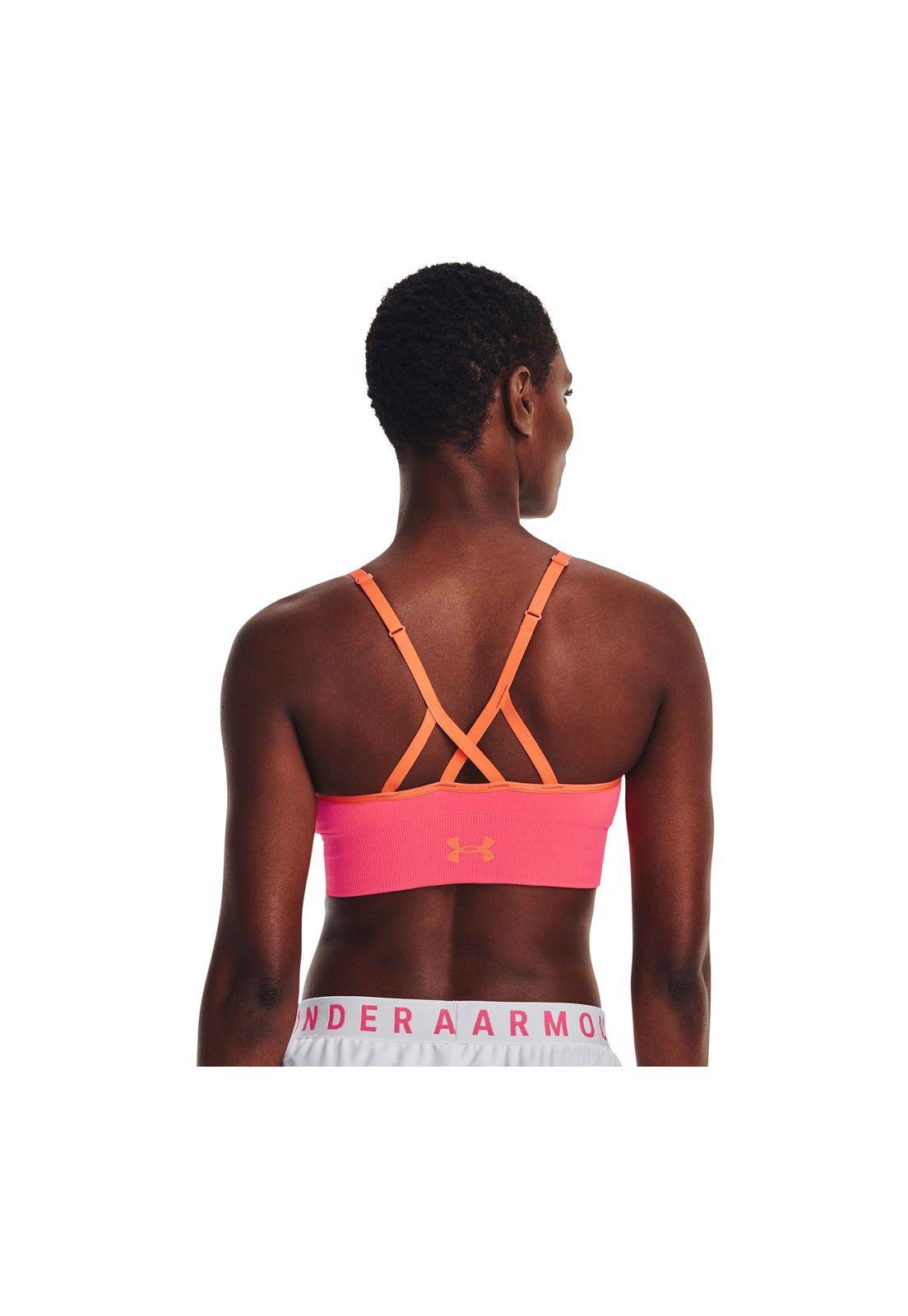  Peto Deportivo Seamless Low Long Rib Fucsia Mujer-1