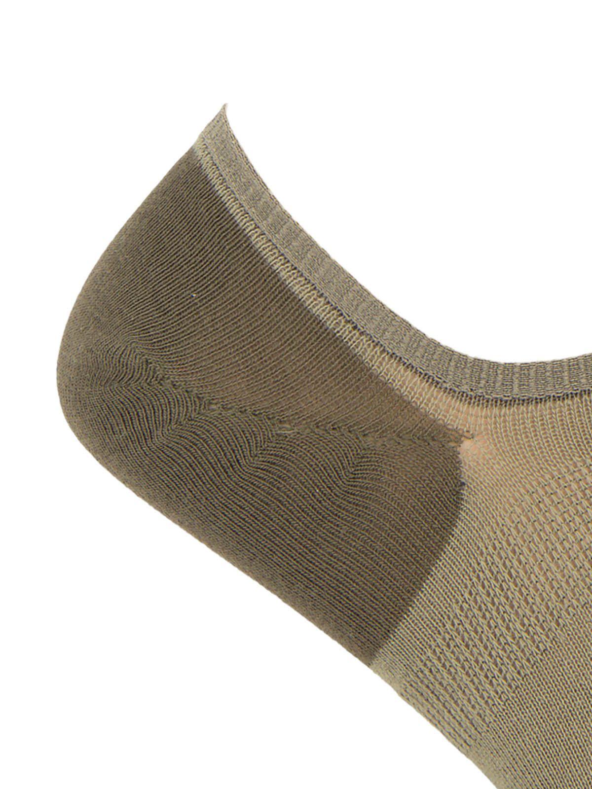 Calcetin Bambú Hombre Inv Liso Verde-2