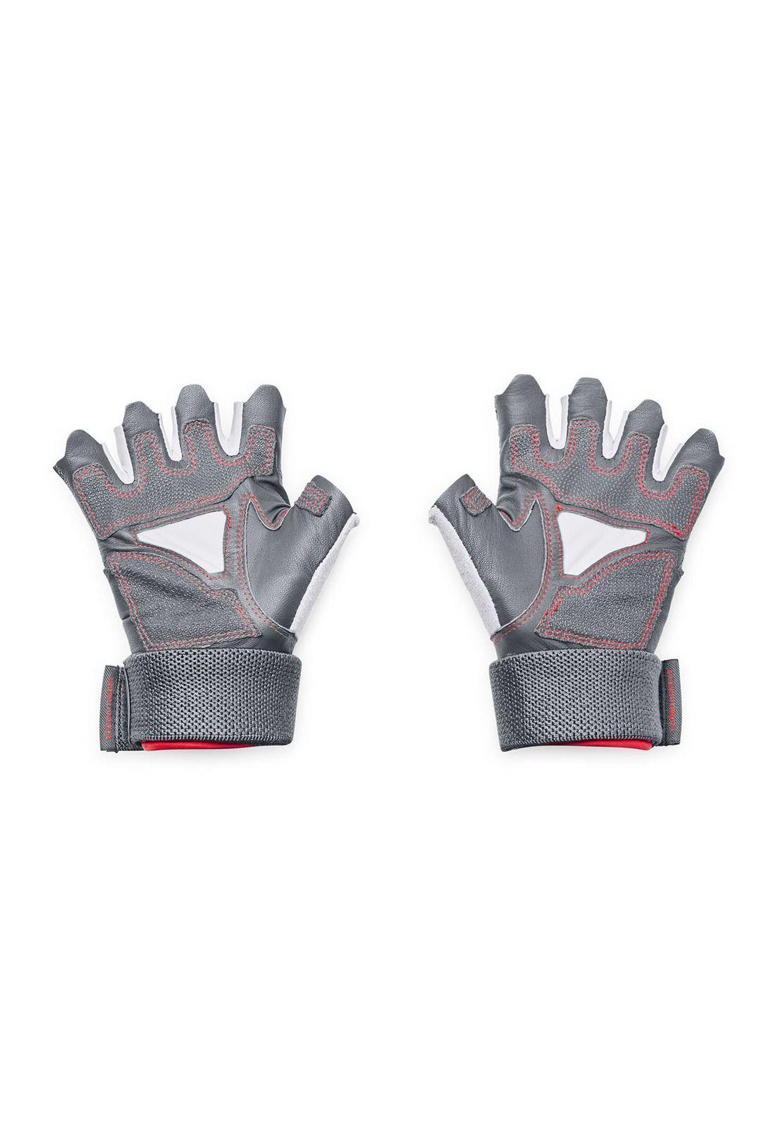 Guantes de entenamiento para hombre Gris-1