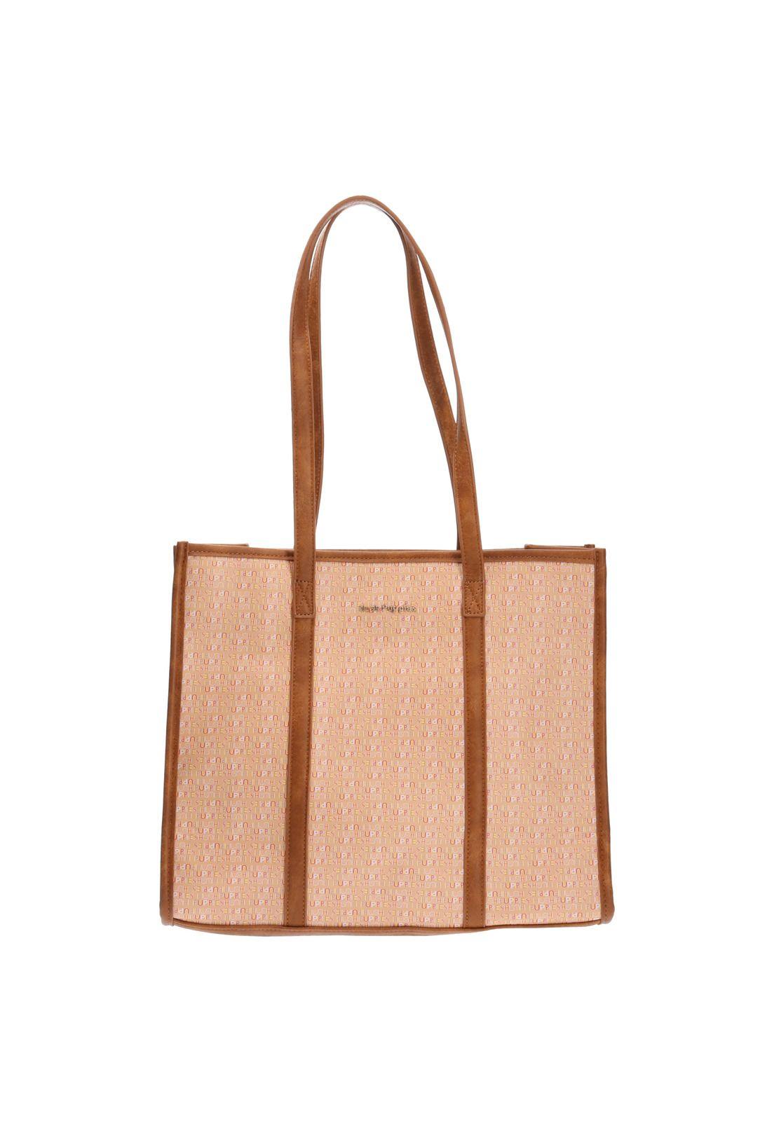 Cartera Casual Patt Bag Beige Mujer-0