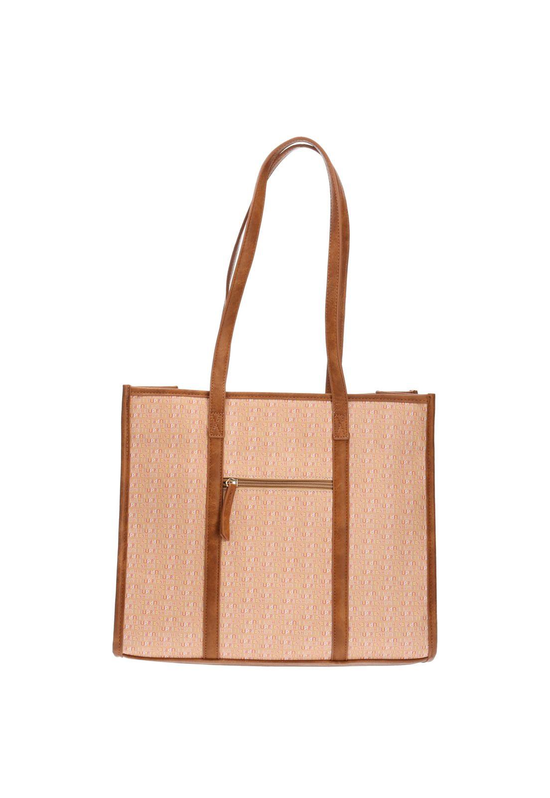 Cartera Casual Patt Bag Beige Mujer-2