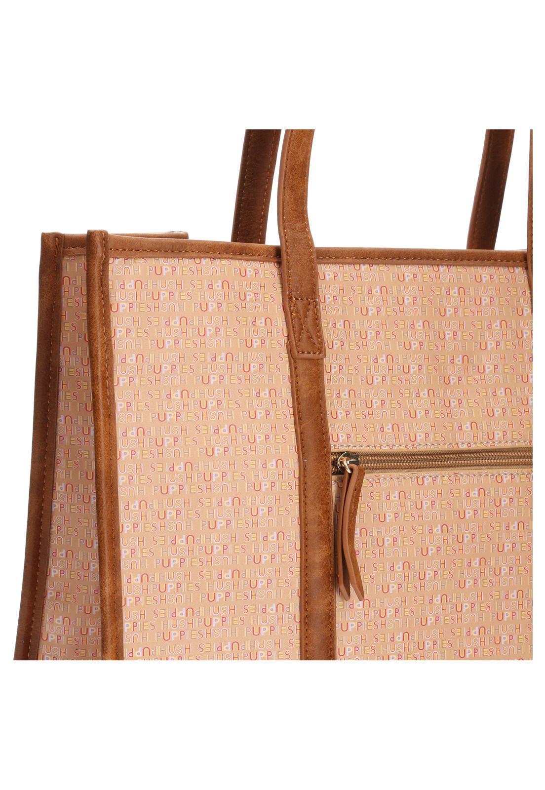 Cartera Casual Patt Bag Beige Mujer-3