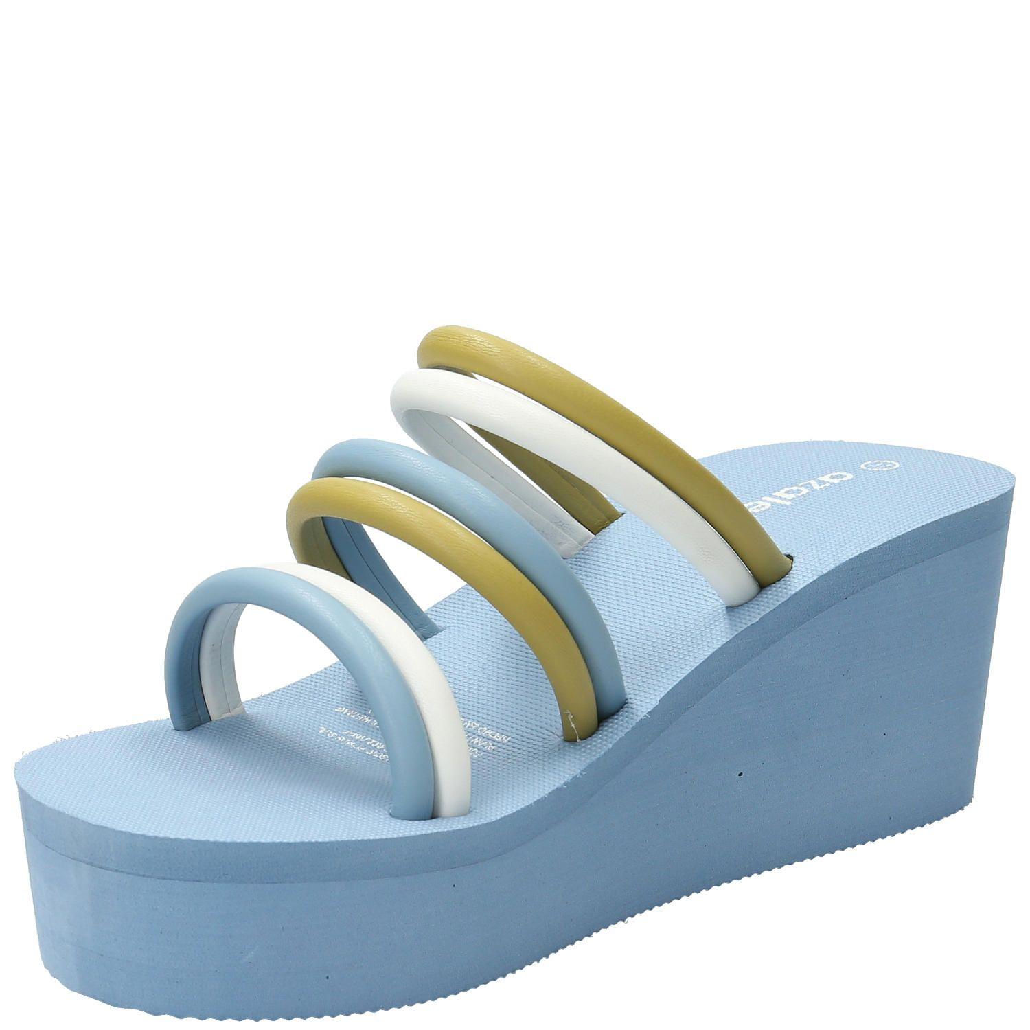 Sandalia Petra Azul Mujer-4