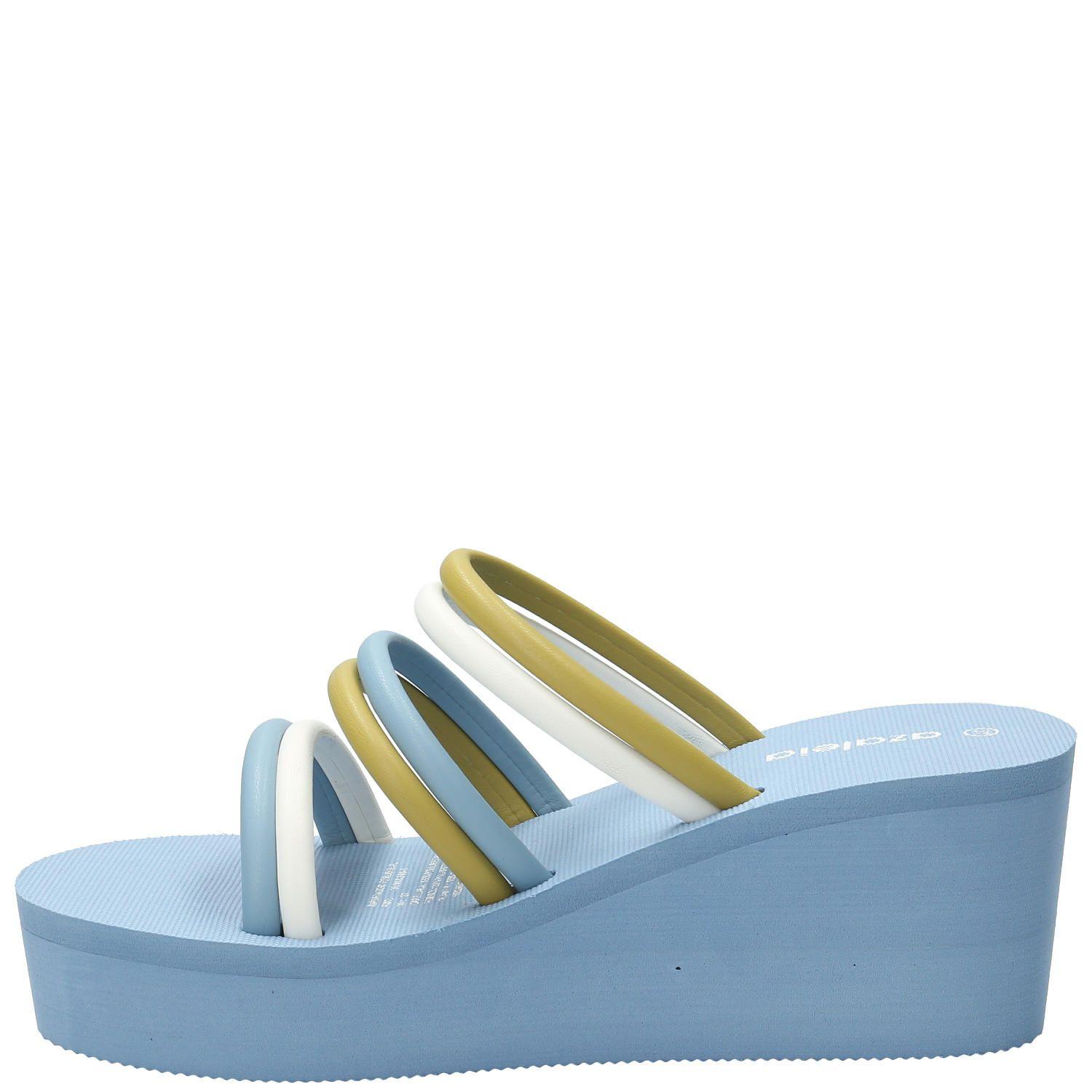 Sandalia Petra Azul Mujer-5