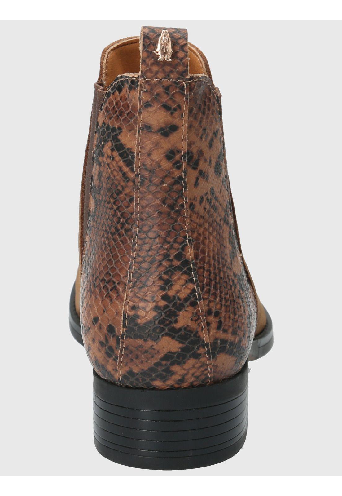 Botin Cuero Mujer Alva Café-6