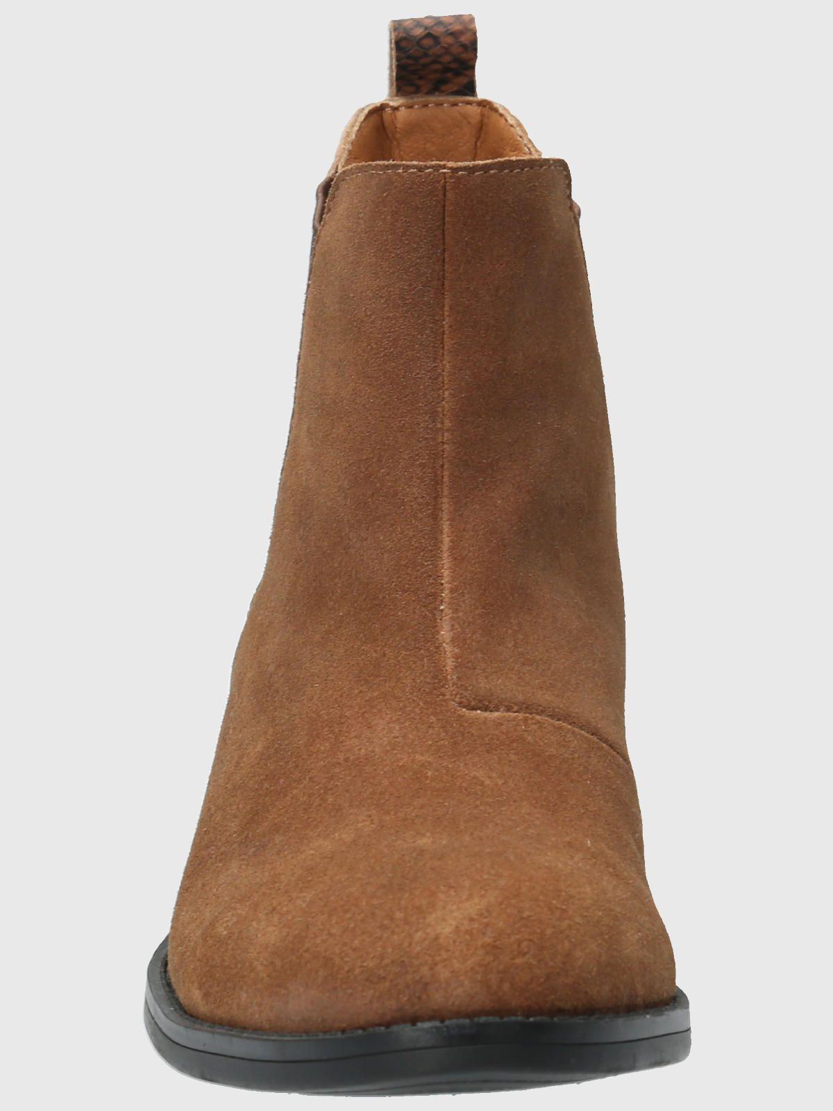 Botin Cuero Mujer Alva Café-3