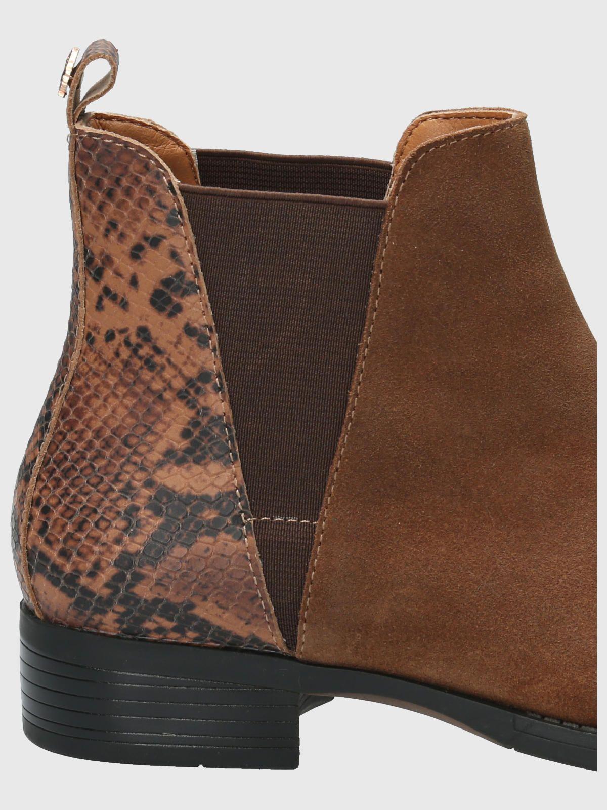 Botin Cuero Mujer Alva Café-8