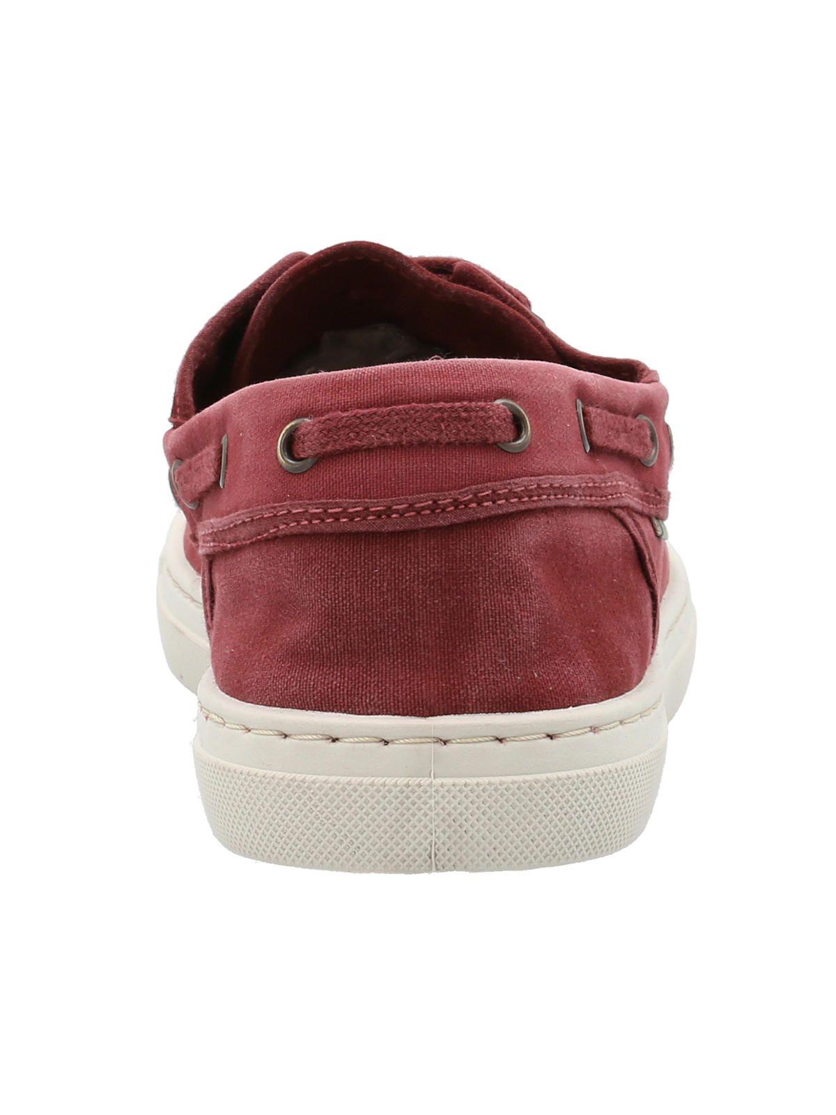 Zapatilla Hombre Napa Burdeo -5