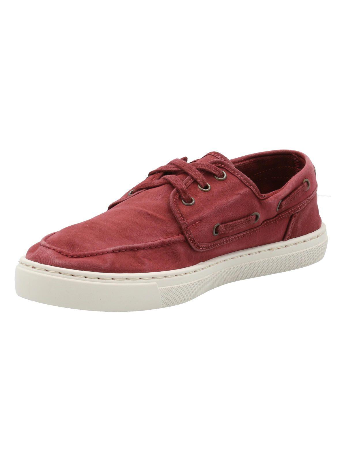 Zapatilla Hombre Napa Burdeo -3