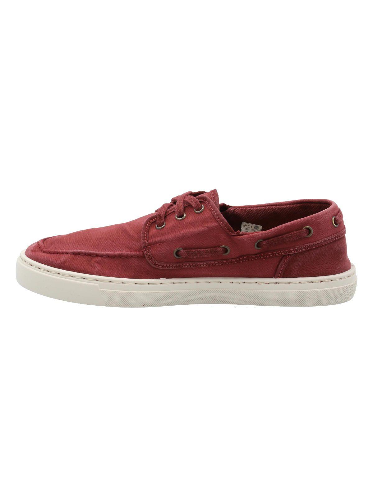 Zapatilla Hombre Napa Burdeo -4