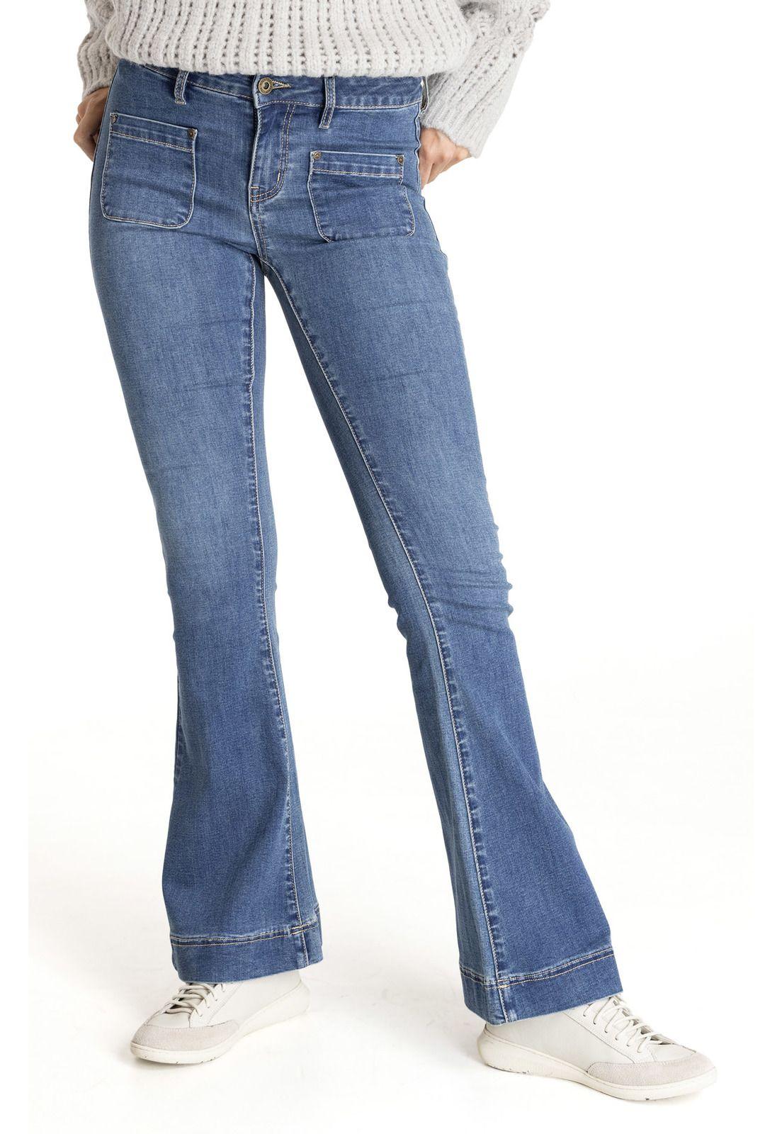 Jeans Mujer Domenica Azul-3