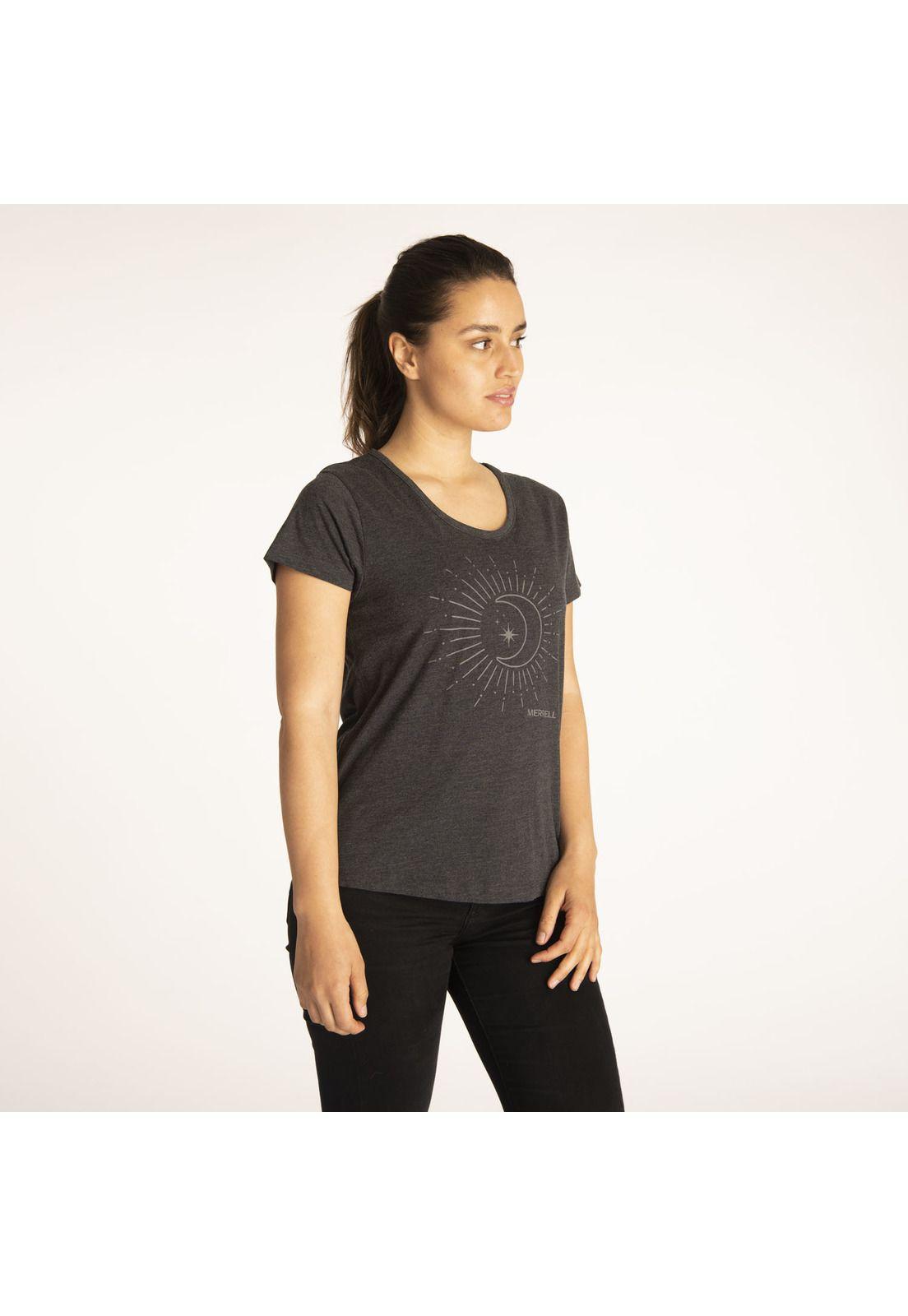 Polera M/C Mujer Grace Tee Gris-1