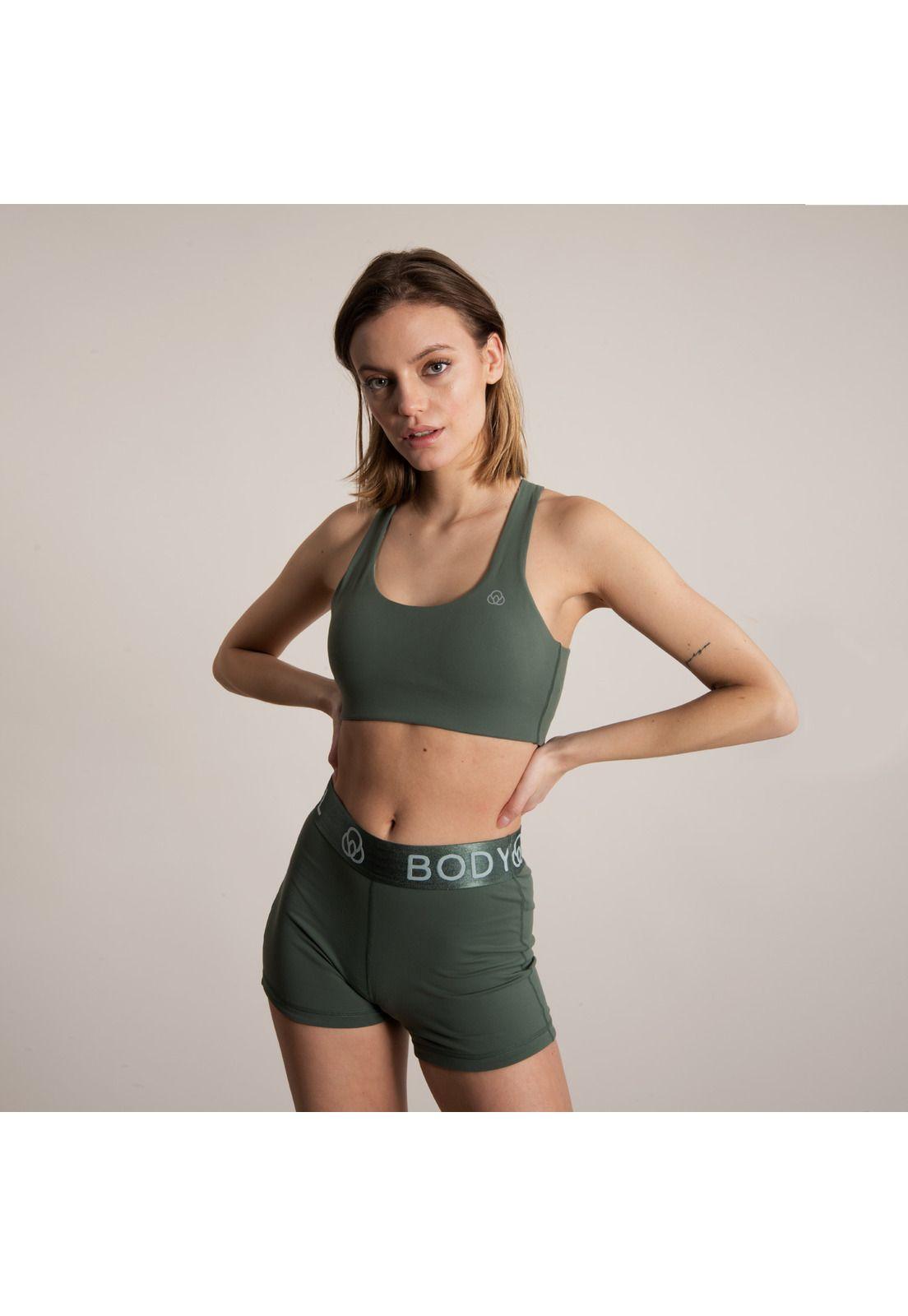 Peto Cross Back Bra  Verde-1