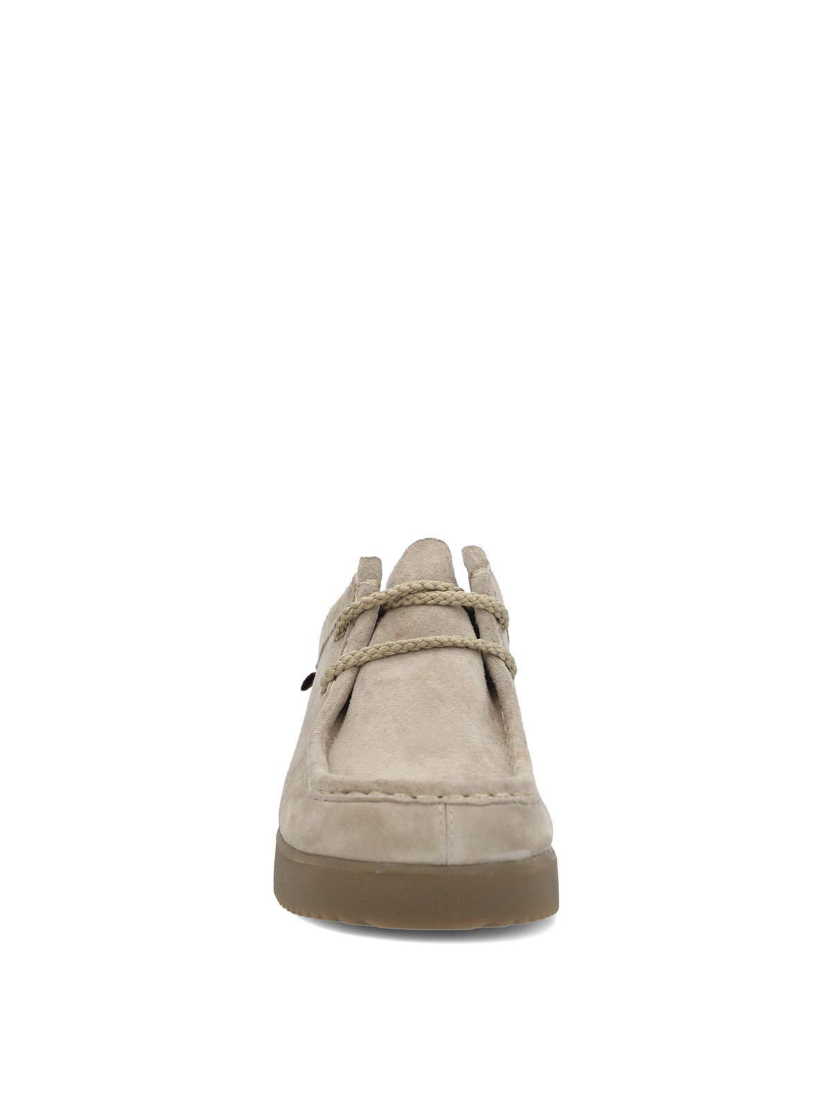 Zapato Cuero Mujer Navajo Beige-2