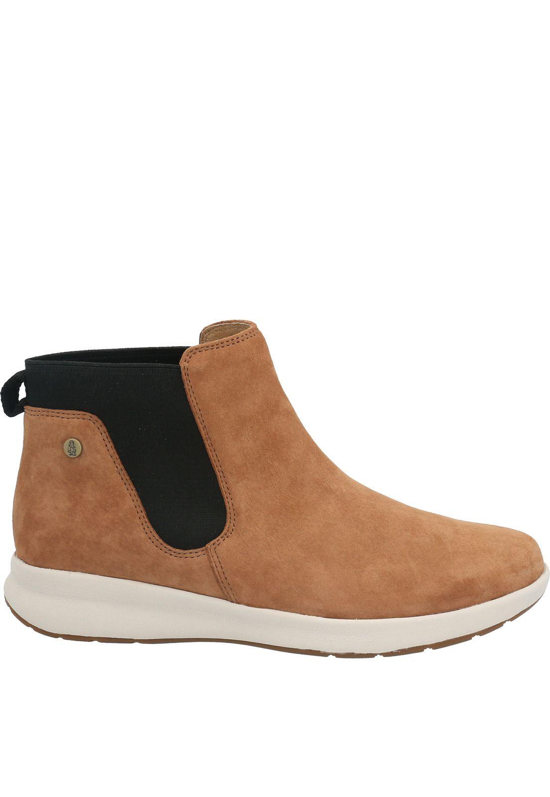 Zapatilla Cuero Mujer Spinal Chelsea Marrón-1