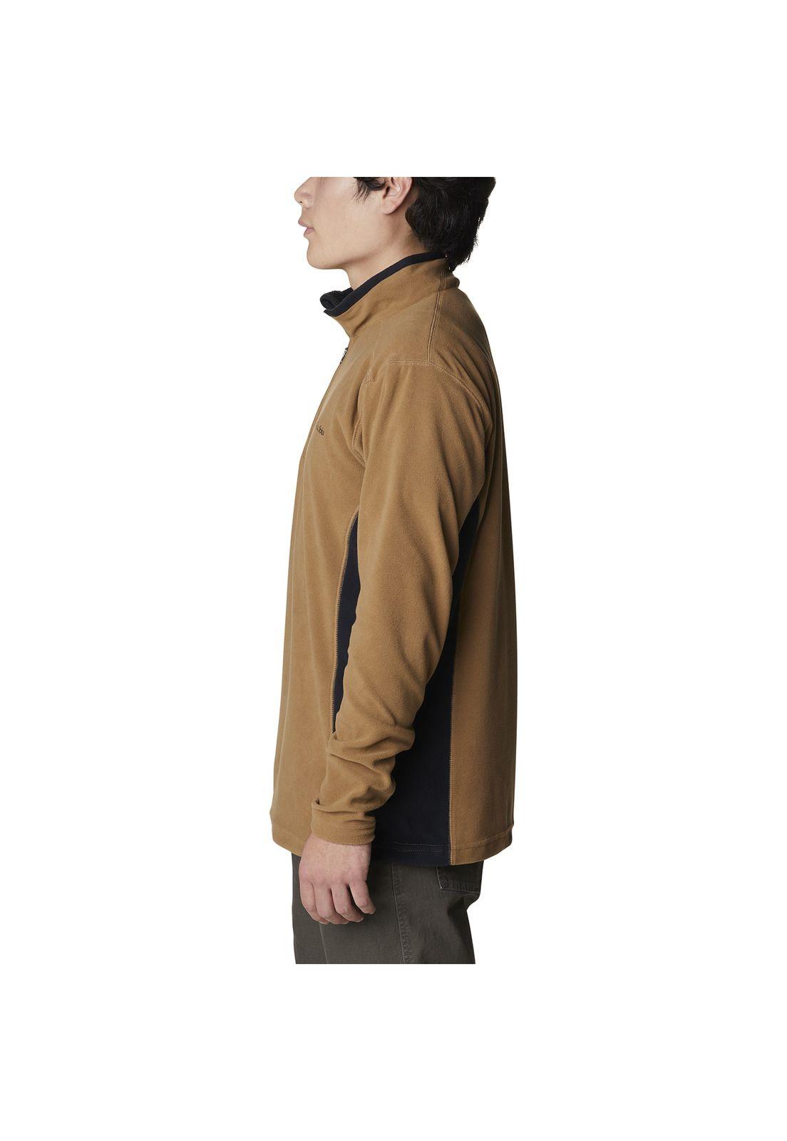 Polar Microfleece Hombre Klamath Range Half Café-1