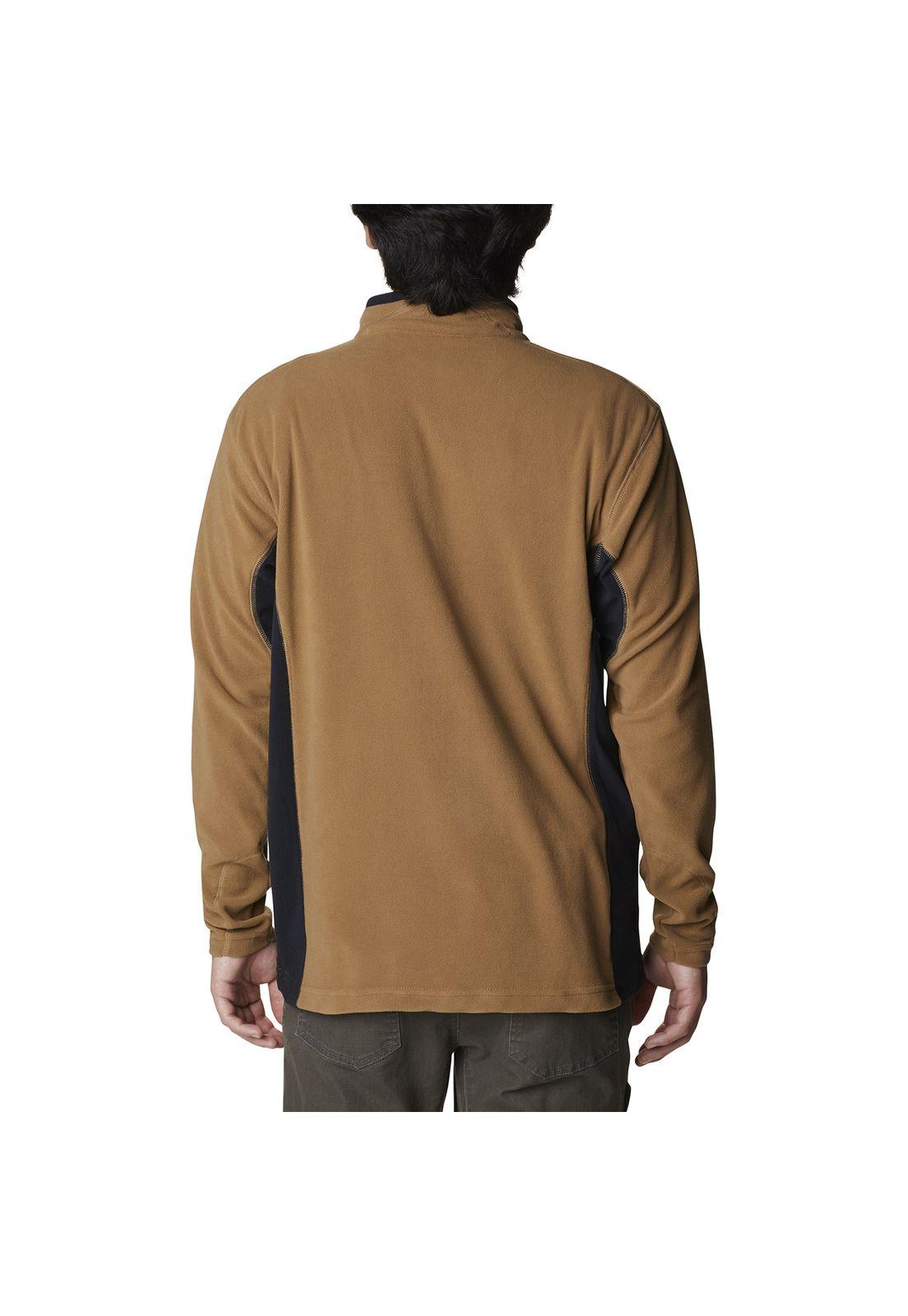 Polar Microfleece Hombre Klamath Range Half Café-5