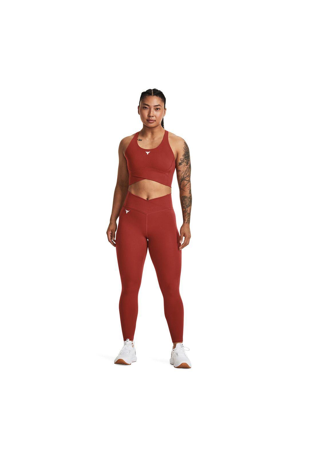  Peto Deportivo Project Rock Lets Go Rojo Mujer-5