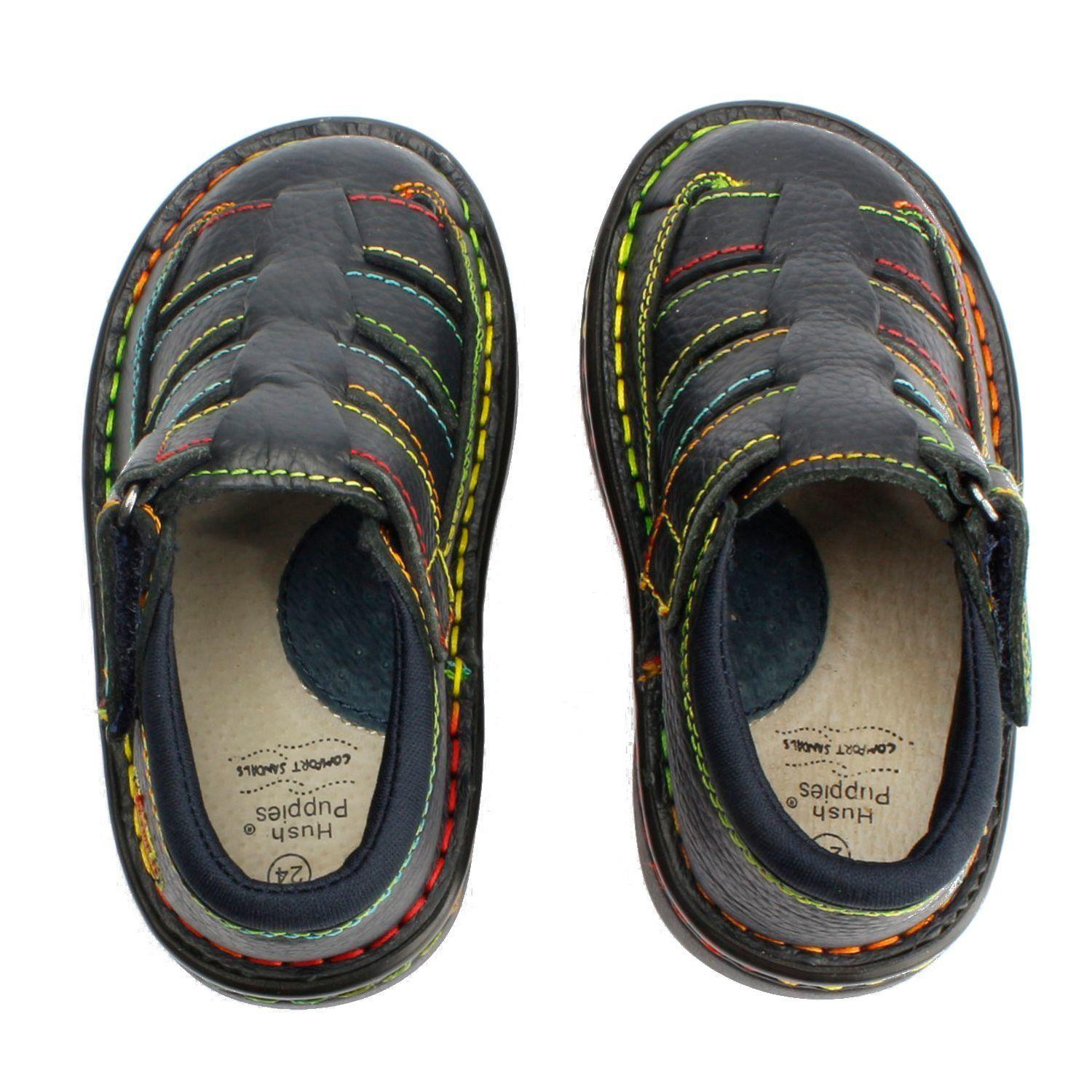 Sandalia Cuero Hi Cow Azul-3