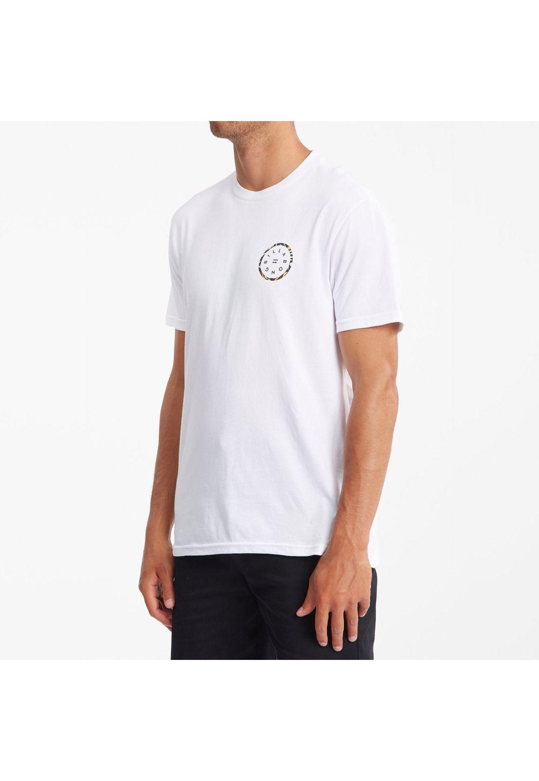 Polera M/C Hombre Rotor  Blanco-1