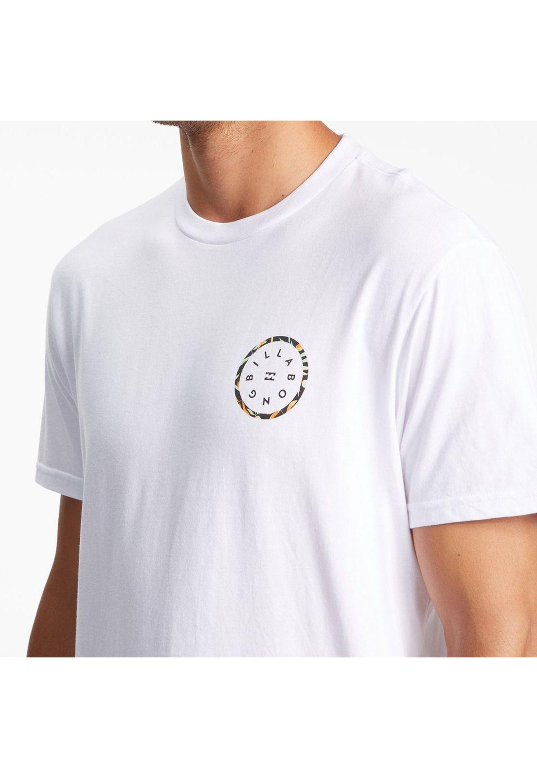 Polera M/C Hombre Rotor  Blanco-3