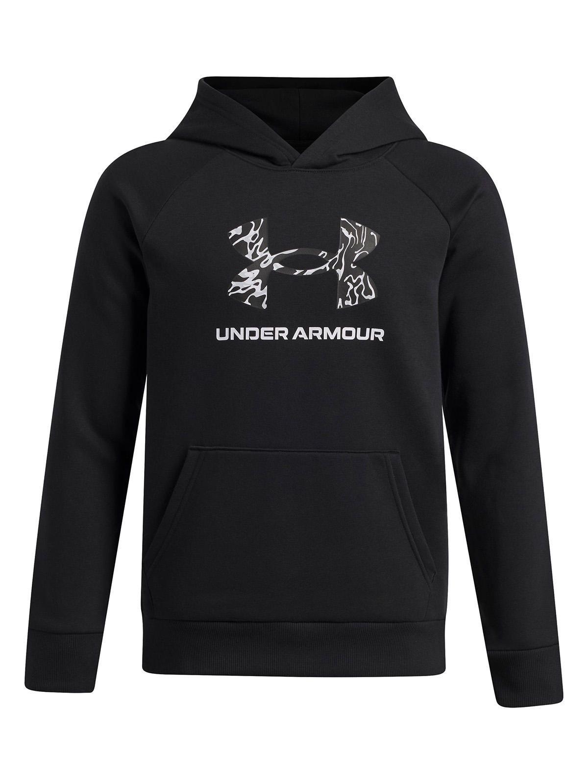 Poleron Niño Rival Fleece Big Logo Print Negro-0