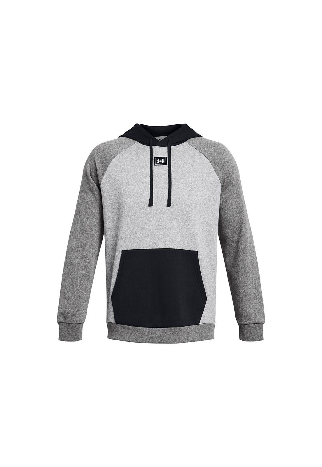 Polerón Rival Flc Hd Clrblck Gris Hombre-0