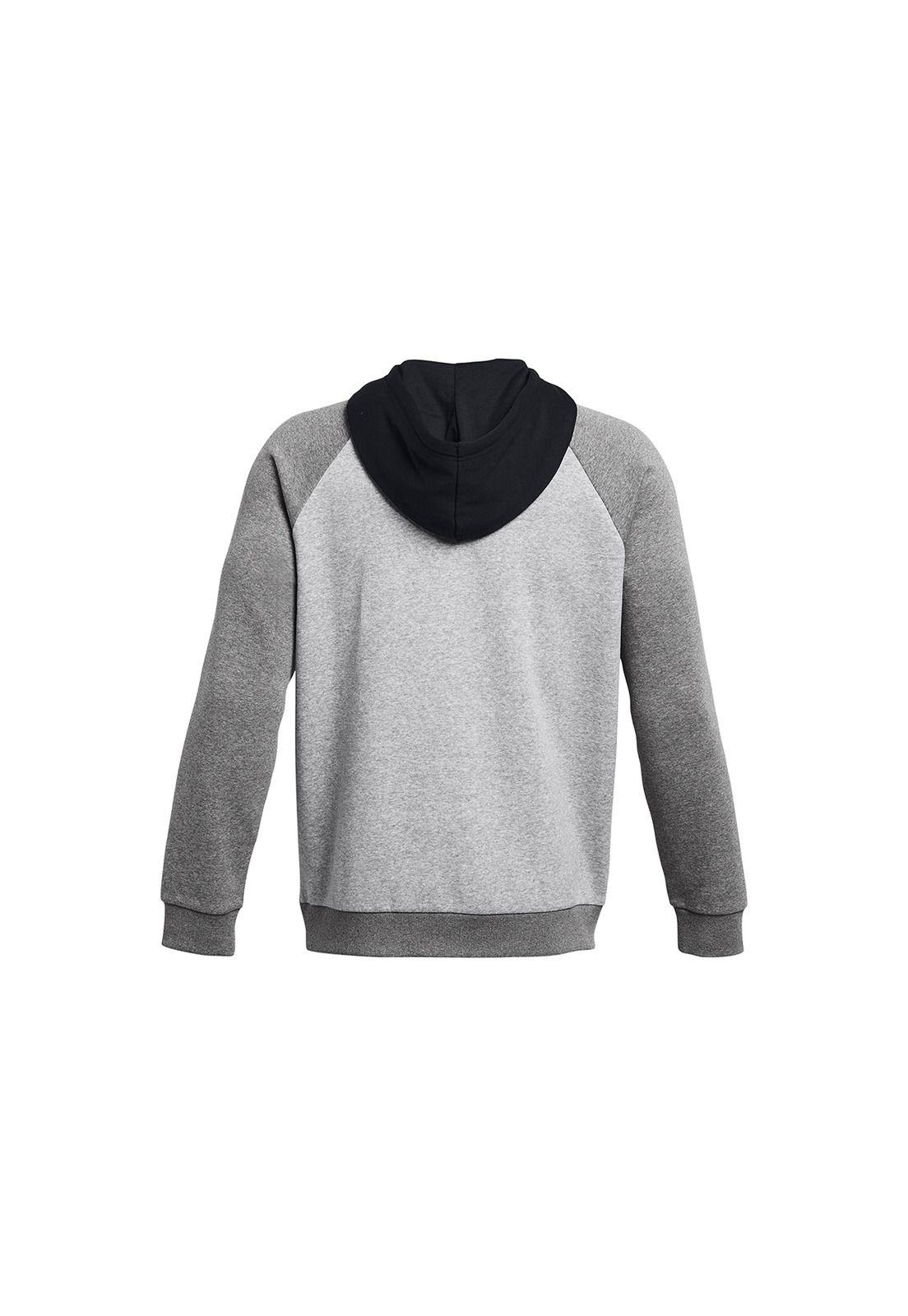 Polerón Rival Flc Hd Clrblck Gris Hombre-1