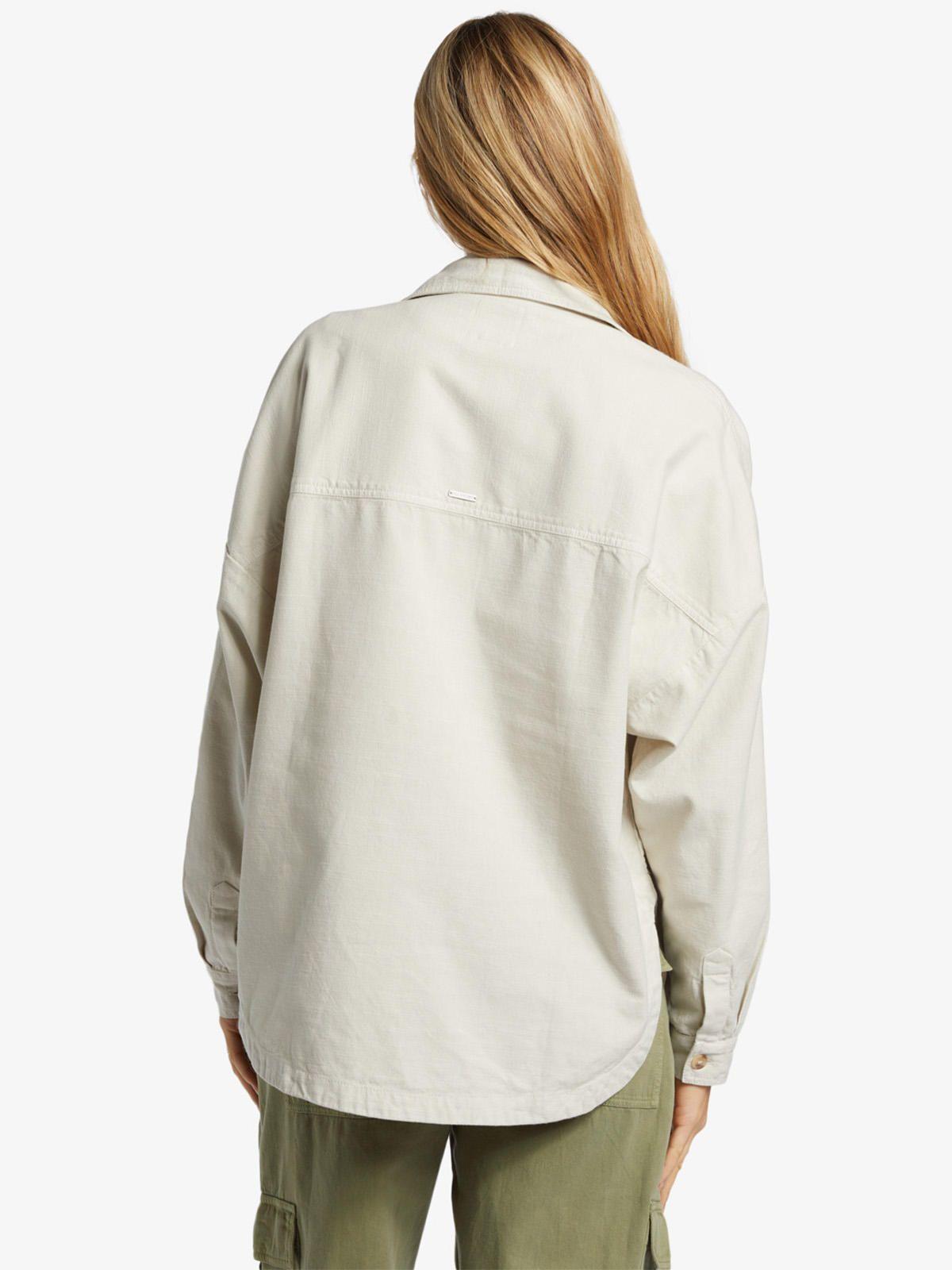 Blusa Manga Larga Mujer Stoked On You Beige-3