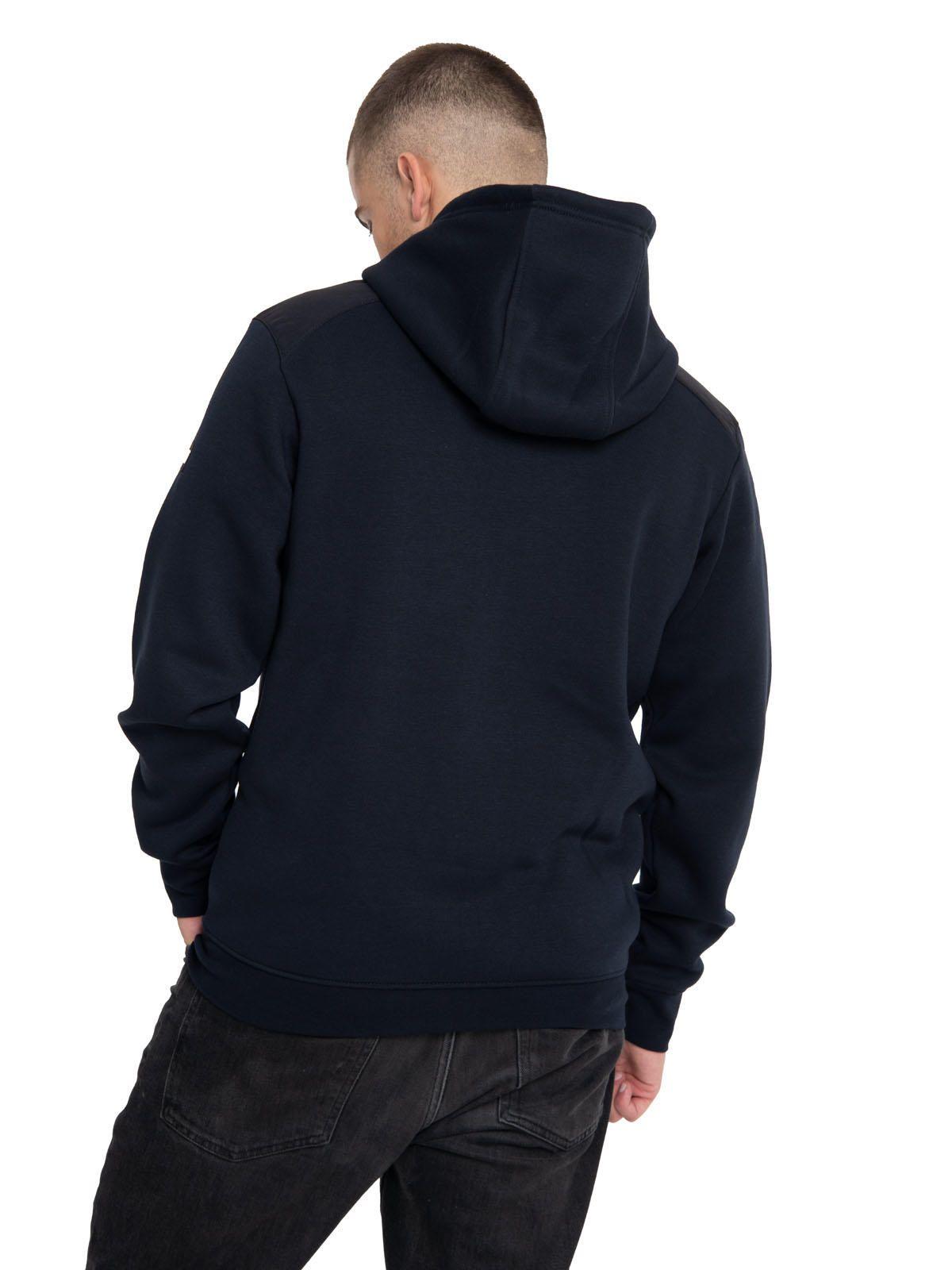 Polerón Hombre Essential Fz Hooded Sweatshirt Azul-3