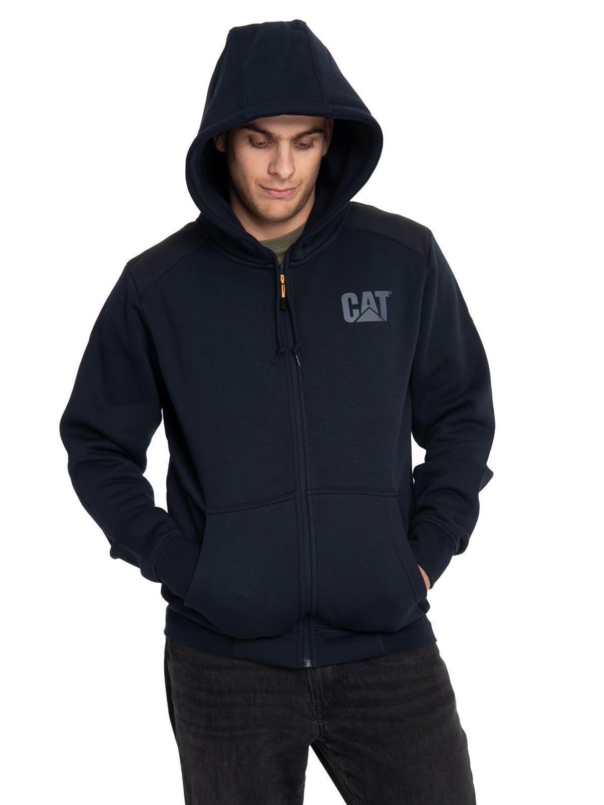 Polerón Hombre Essential Fz Hooded Sweatshirt Azul-5