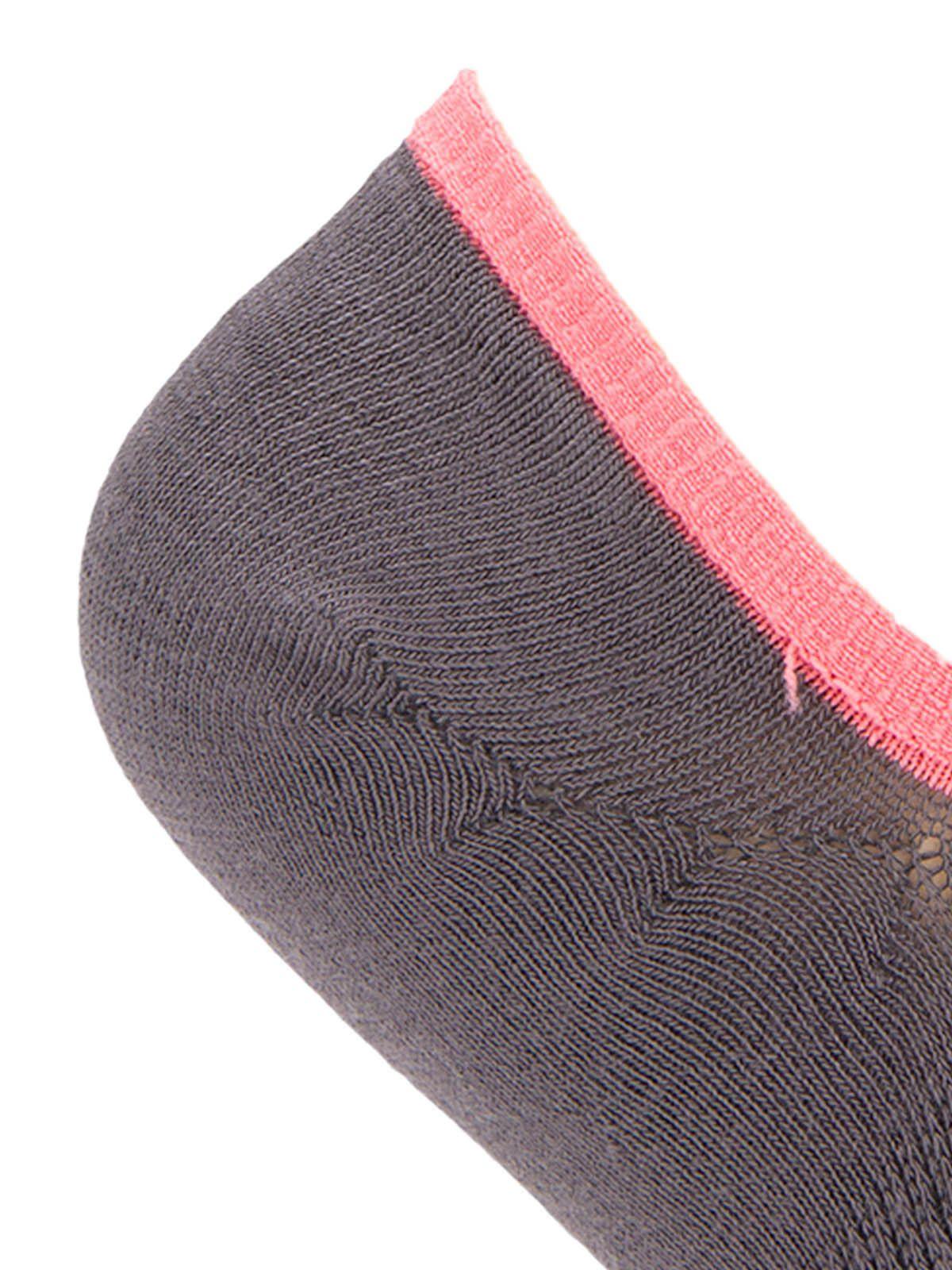 Calcetin Bambú Mujer Inv Floris Gris-2