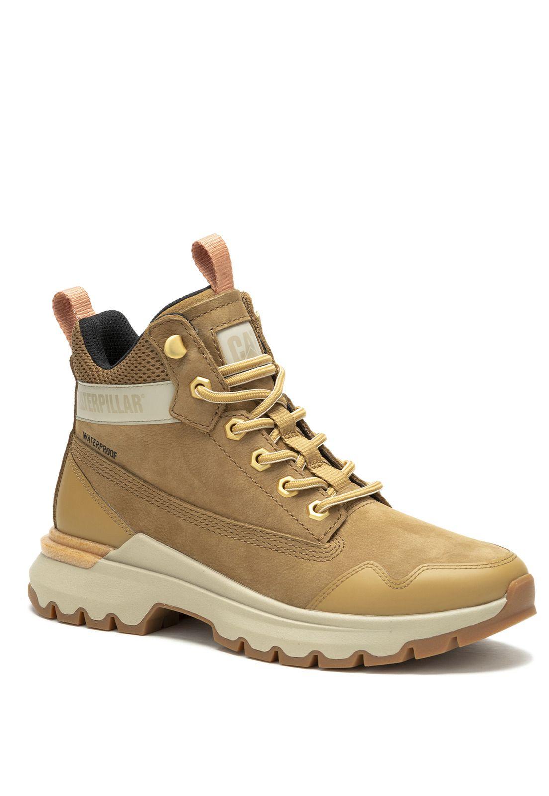 Zapatilla Con Caña Mujer Colorado Sneaker Wp Beige-0