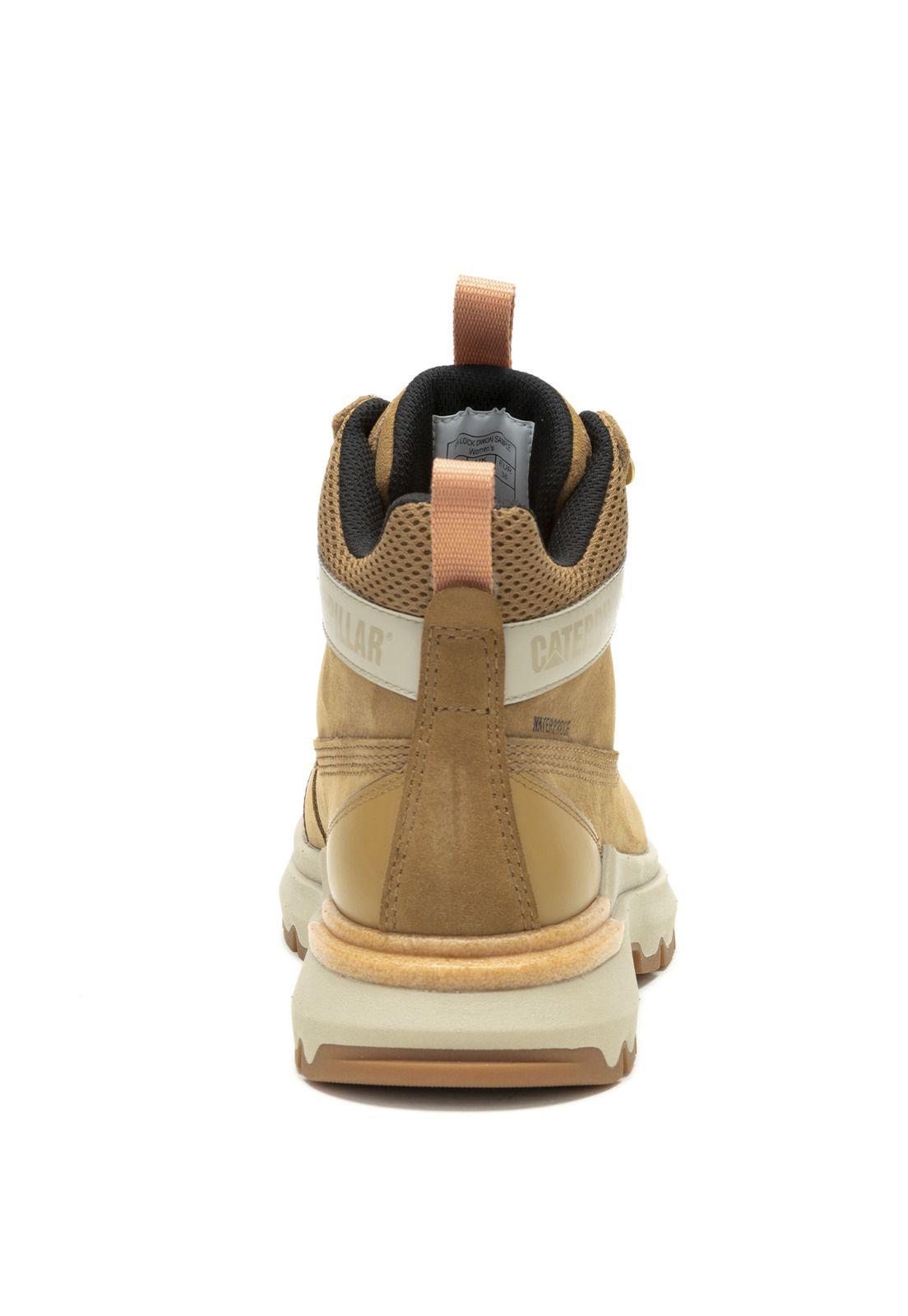 Zapatilla Con Caña Mujer Colorado Sneaker Wp Beige-5