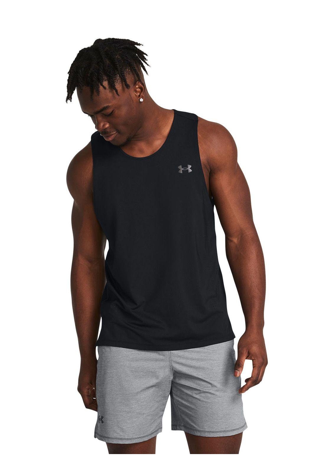 Polera sin manga Launch Elite hombre Negro-3