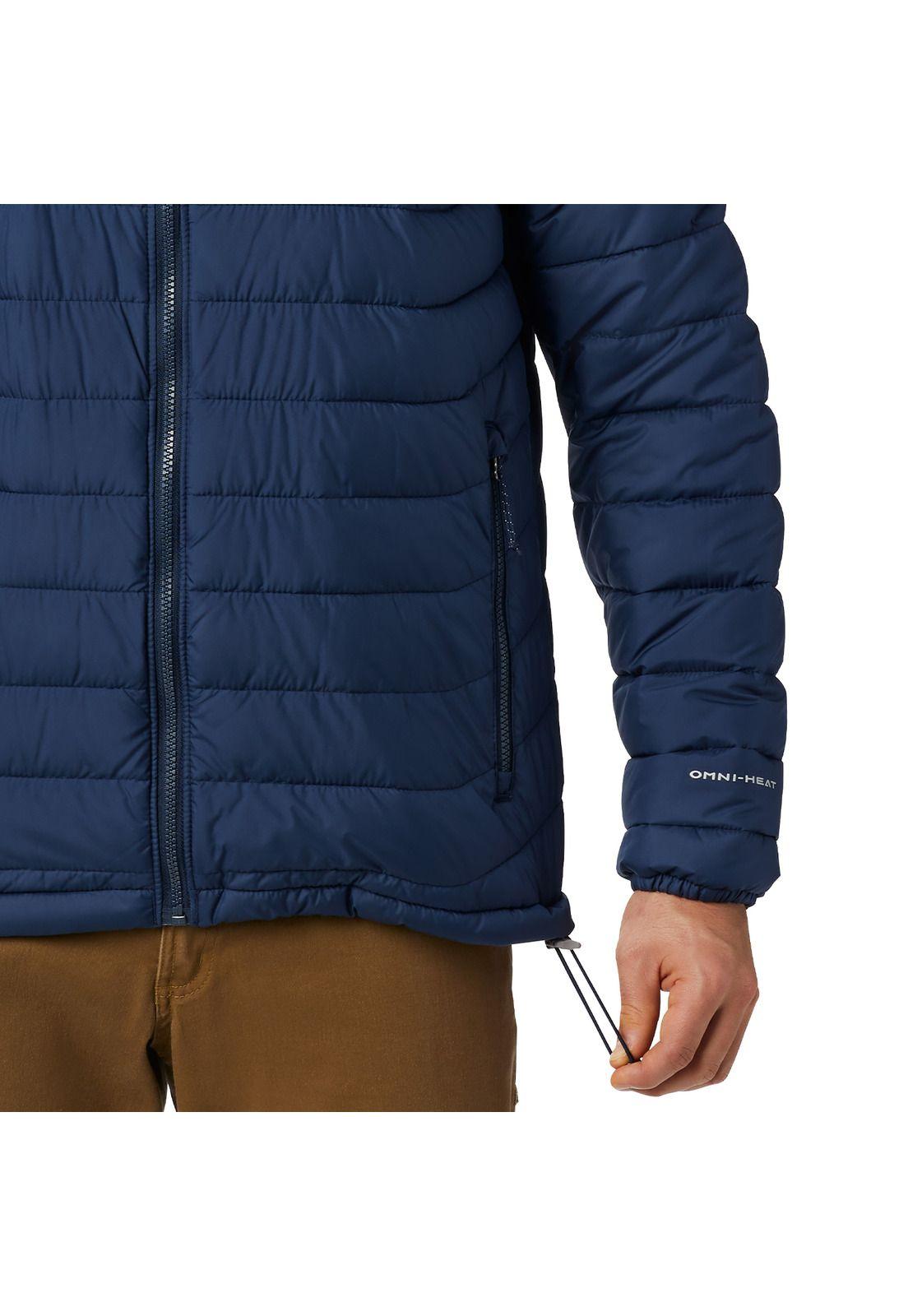 Parka Powder Lite Jacket Azul Hombre-3