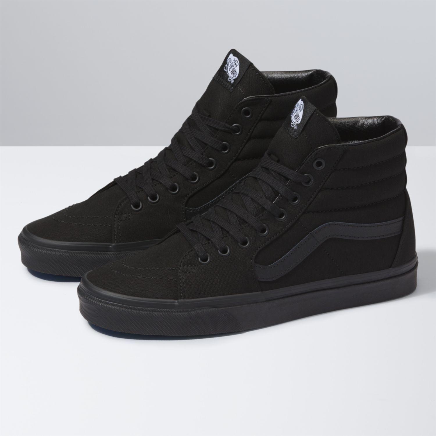 Zapatilla Con Caña Ua Sk8-Hi Negro Unisex-0