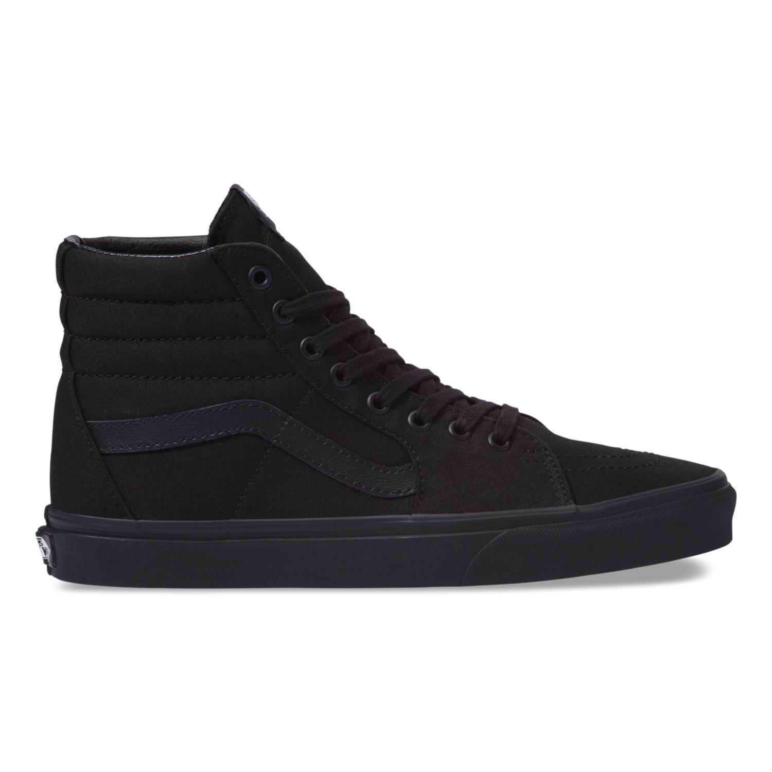 Zapatilla Con Caña Ua Sk8-Hi Negro Unisex-4