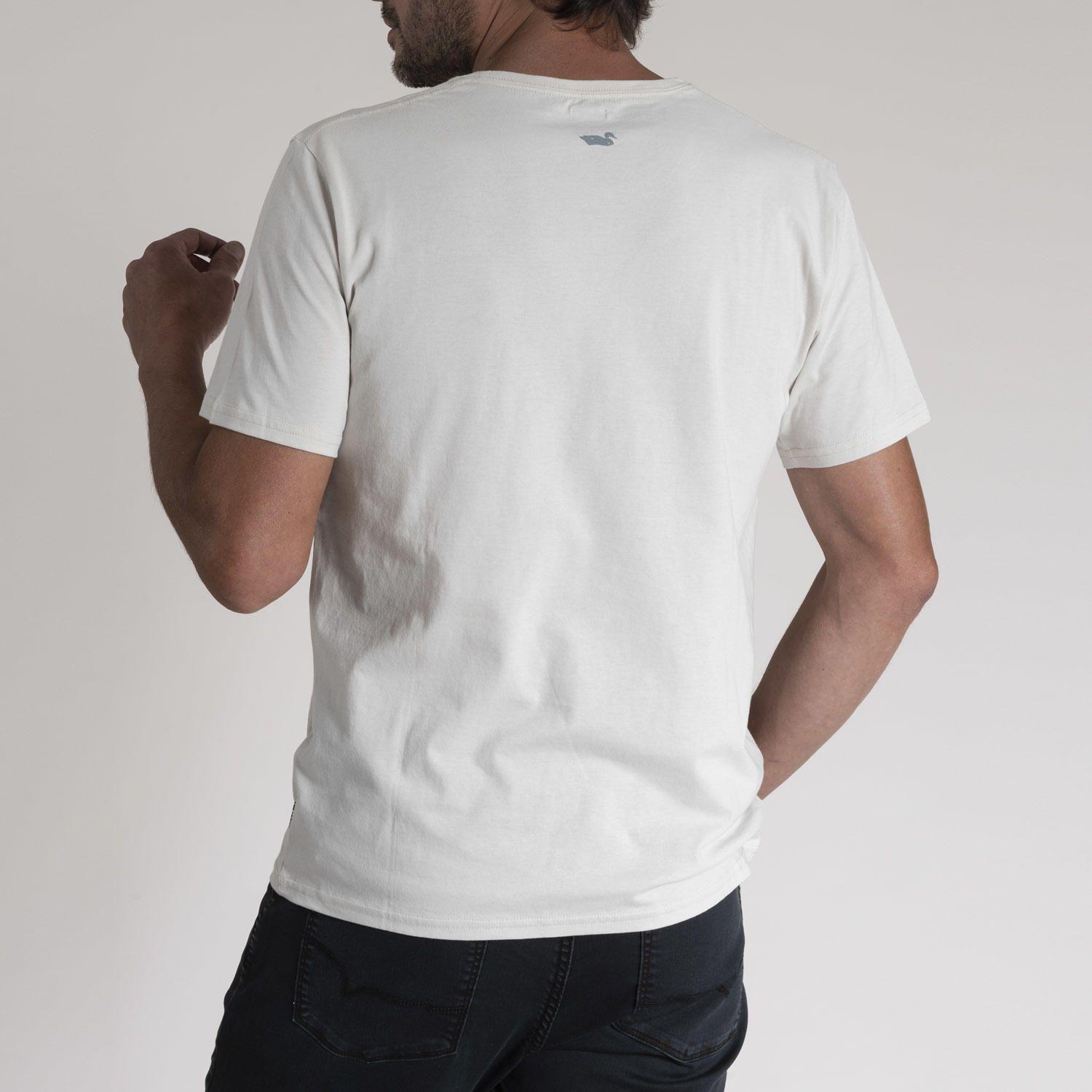 Polera Hombre Algodón Organic Crema-2