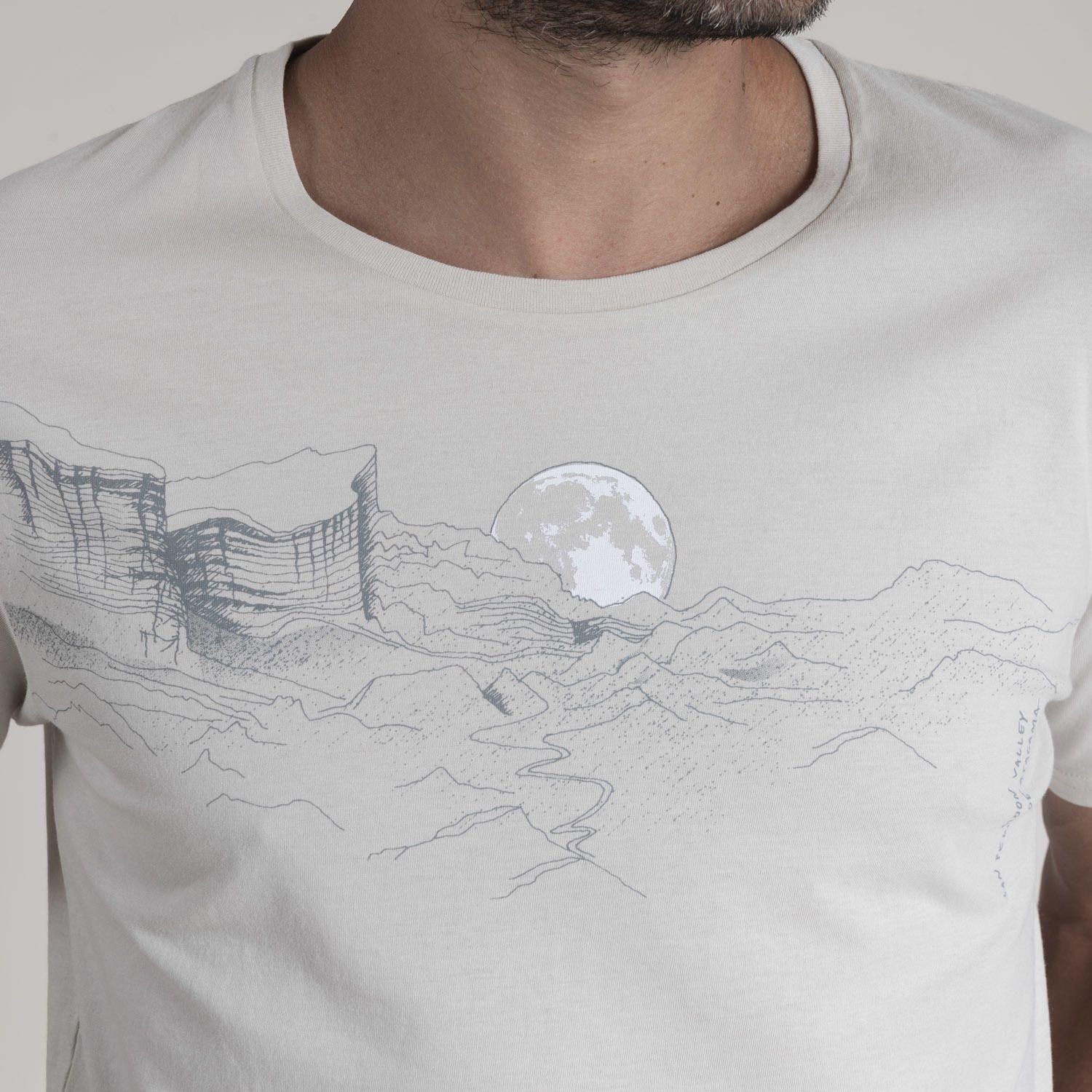 Polera Hombre Algodón Organic Crema-3