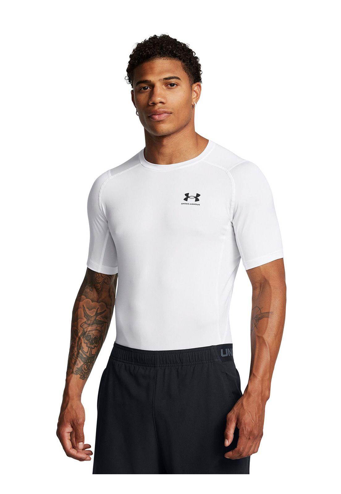 Primera capa MC HeatGear hombre Blanco-3