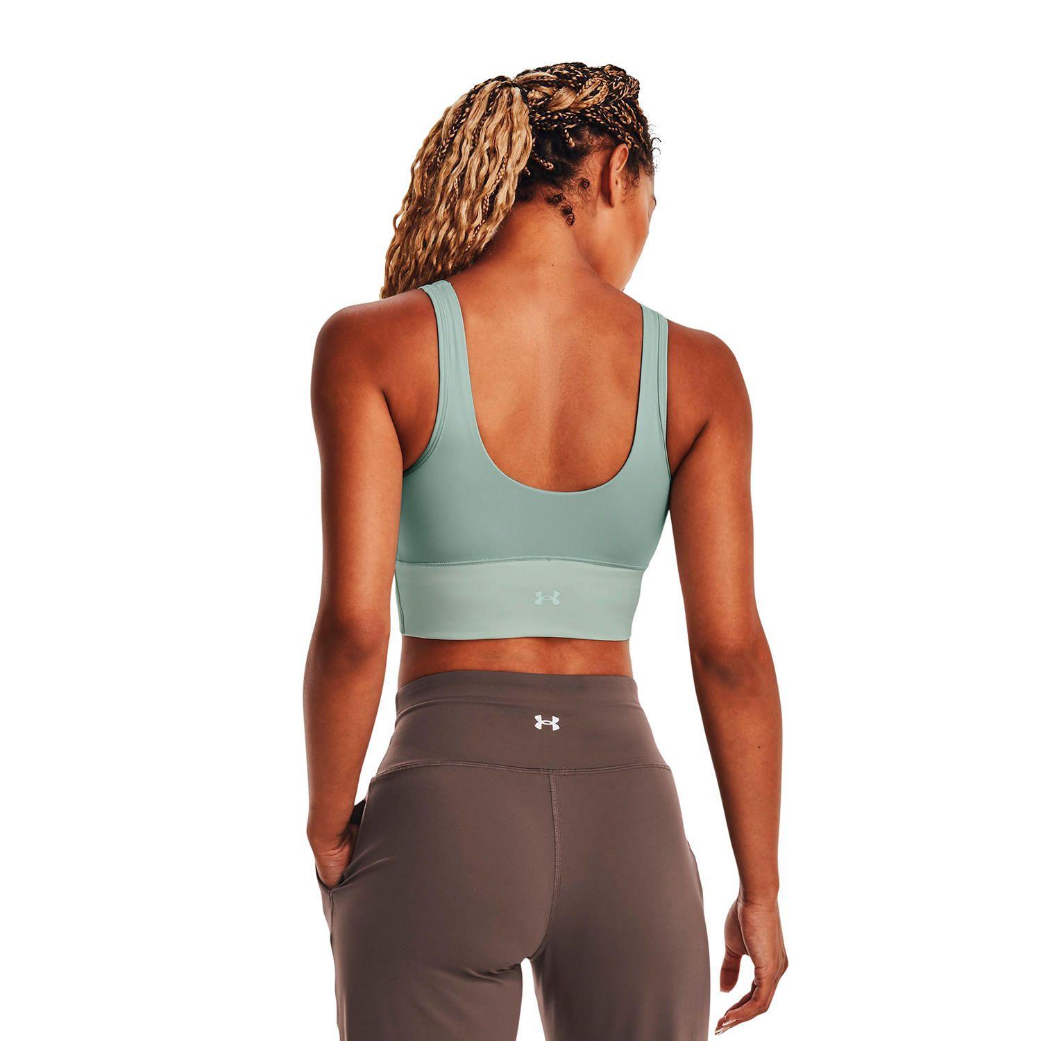 Polera S/M Train Smer Fitted Crop Celeste Mujer-4